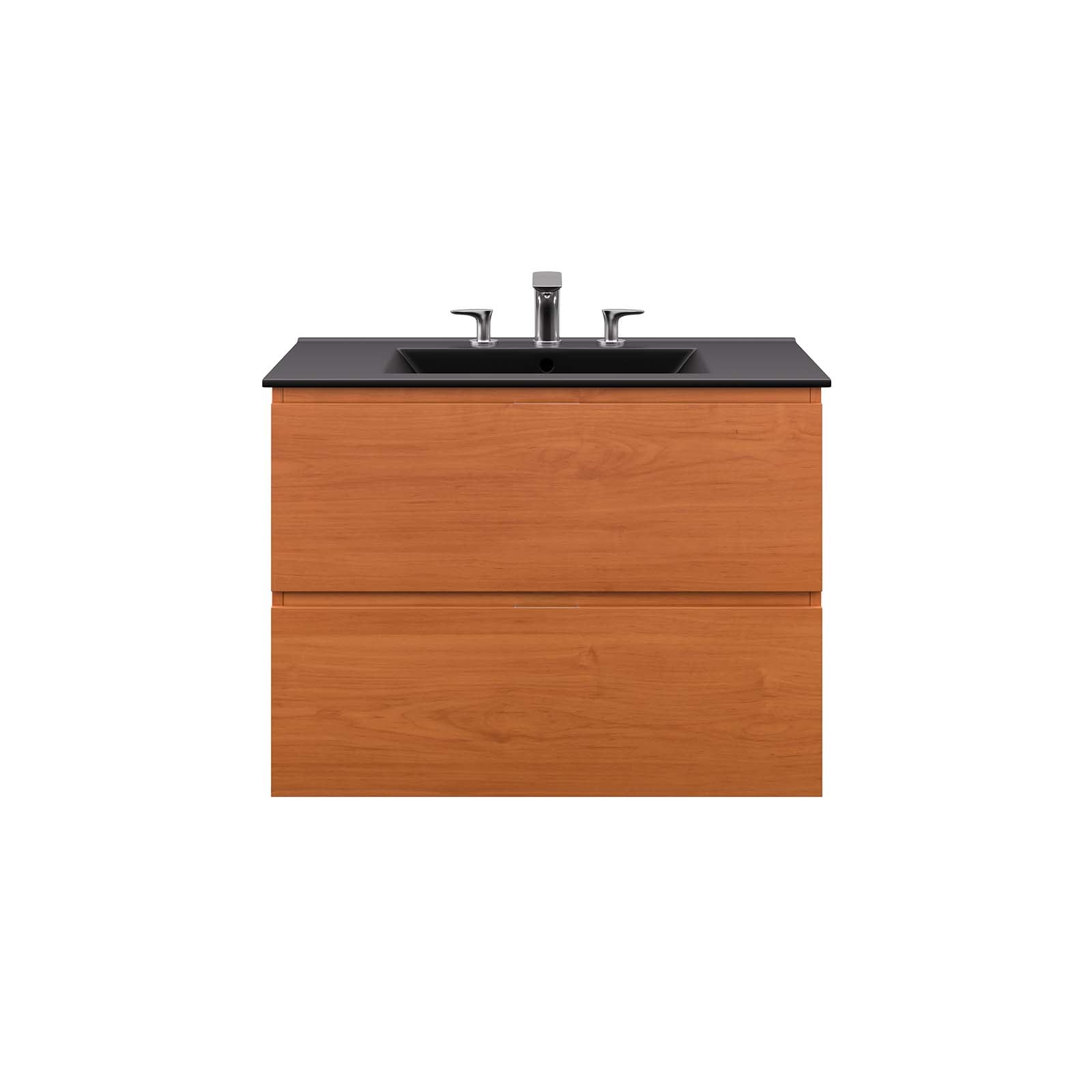 Scenic 30" Wall-Mount Bathroom Vanity by Modway