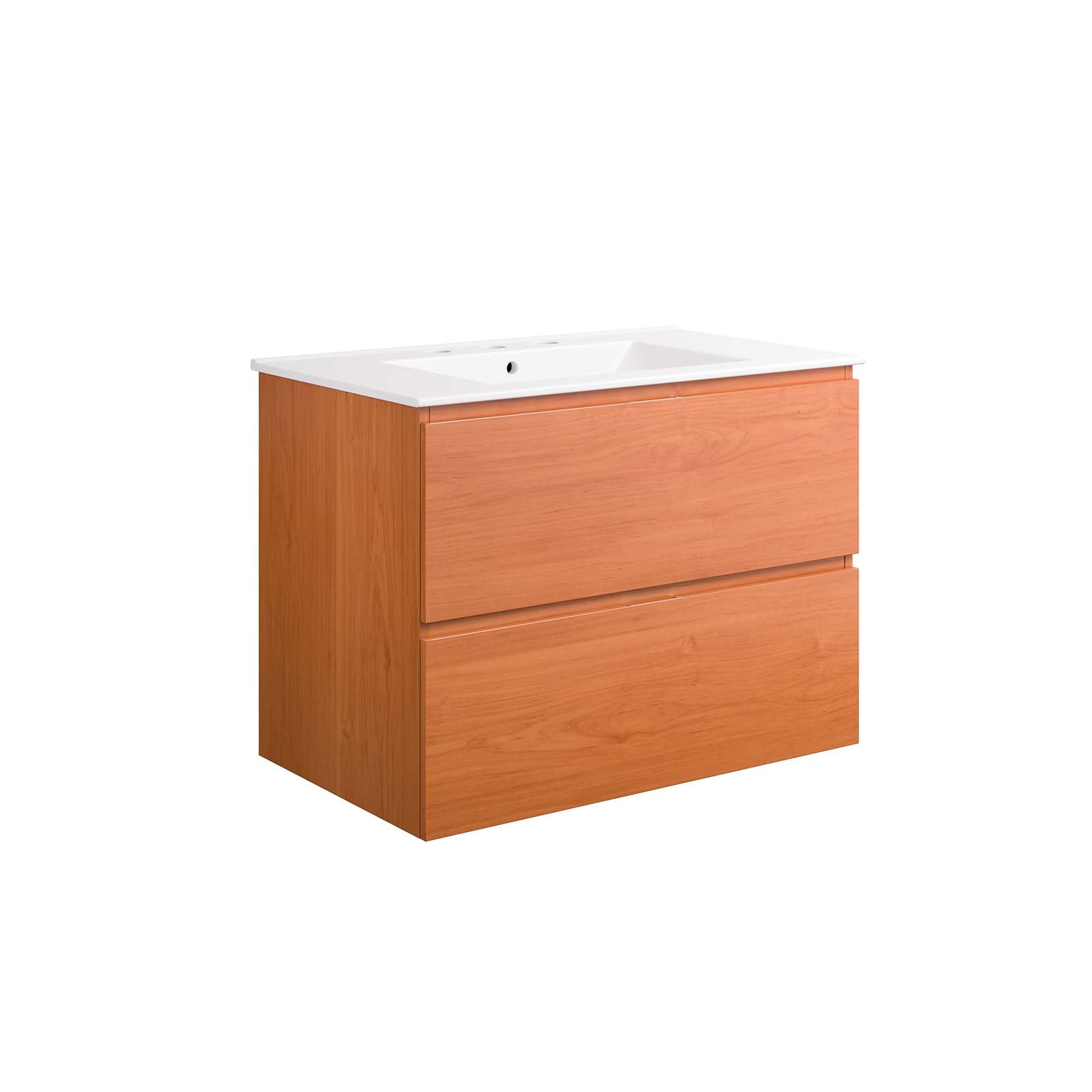 Scenic 30" Wall-Mount Bathroom Vanity by Modway
