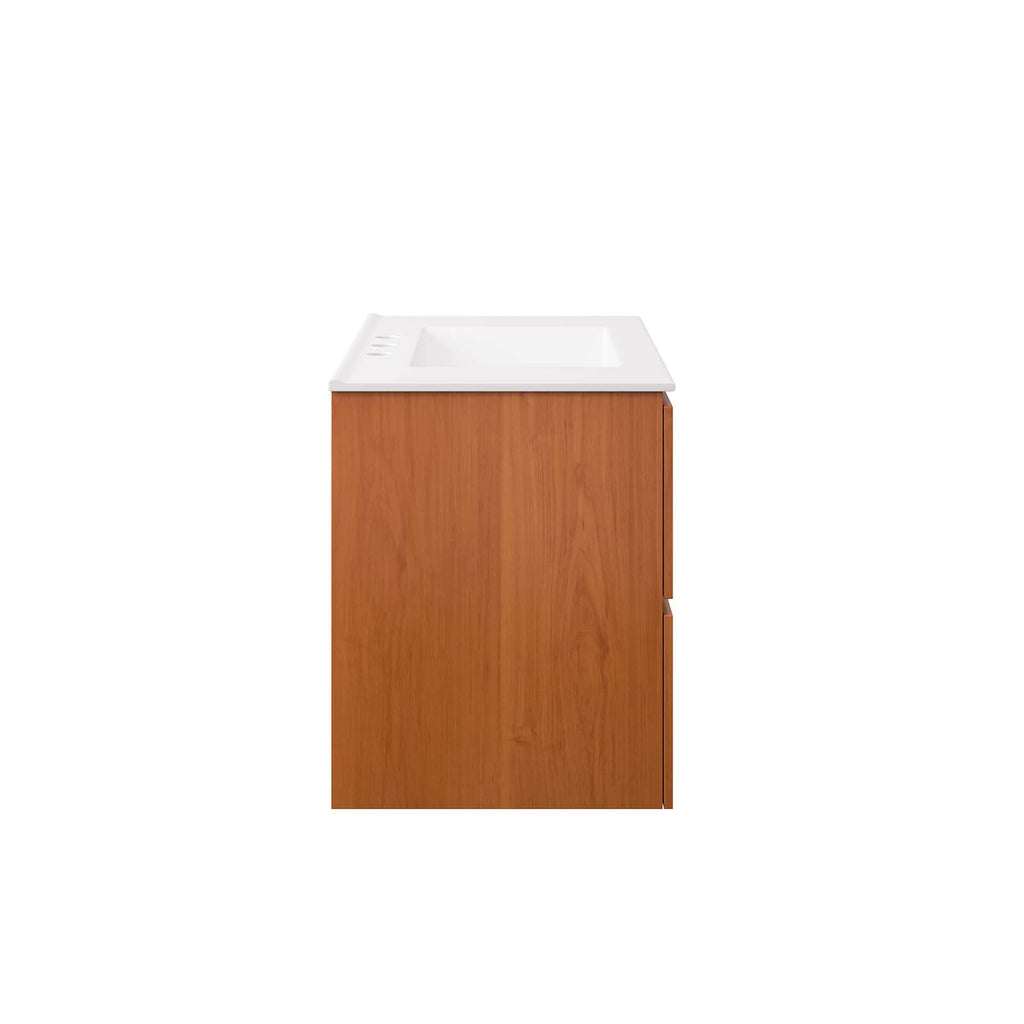 Scenic 30" Wall-Mount Bathroom Vanity by Modway