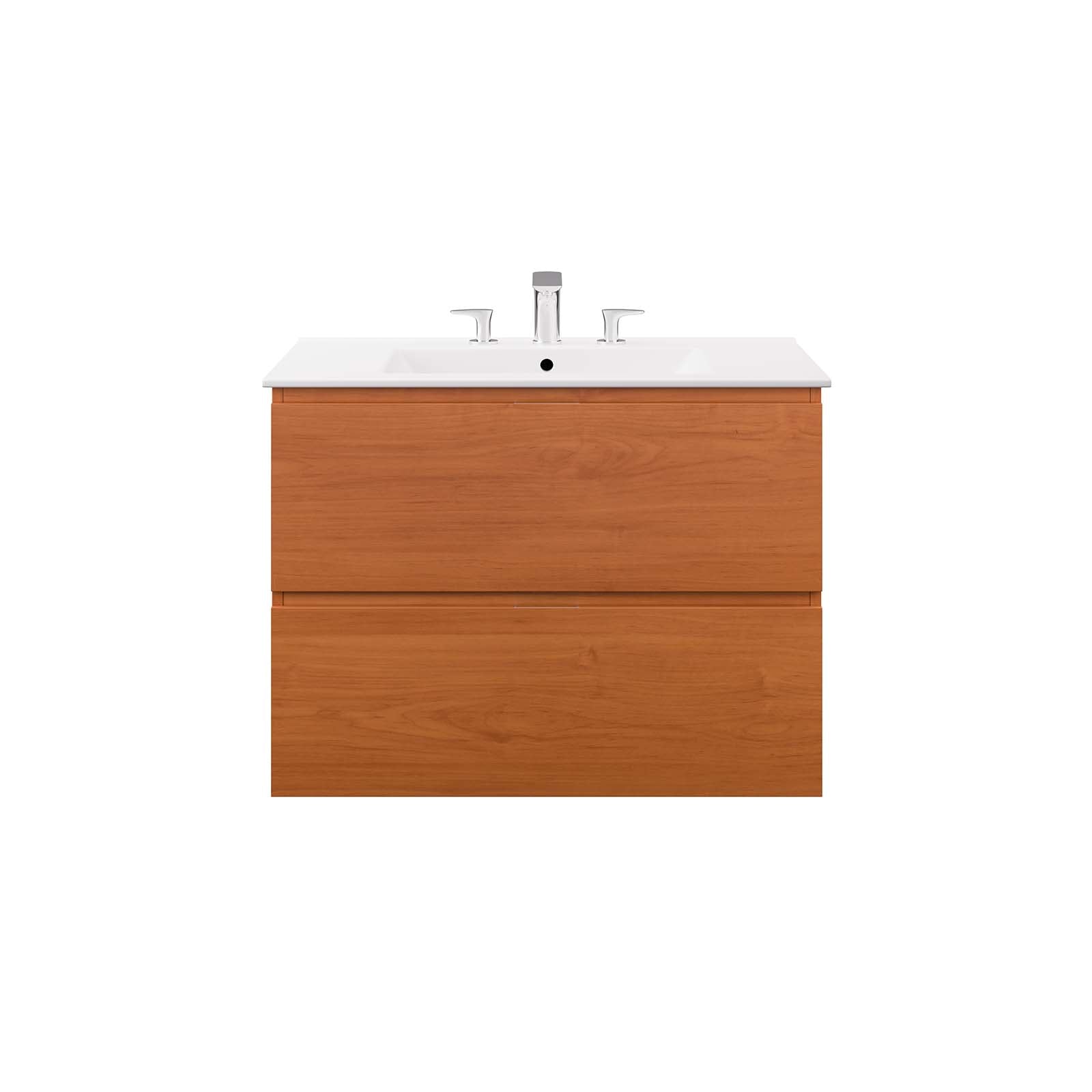 Scenic 30" Wall-Mount Bathroom Vanity by Modway