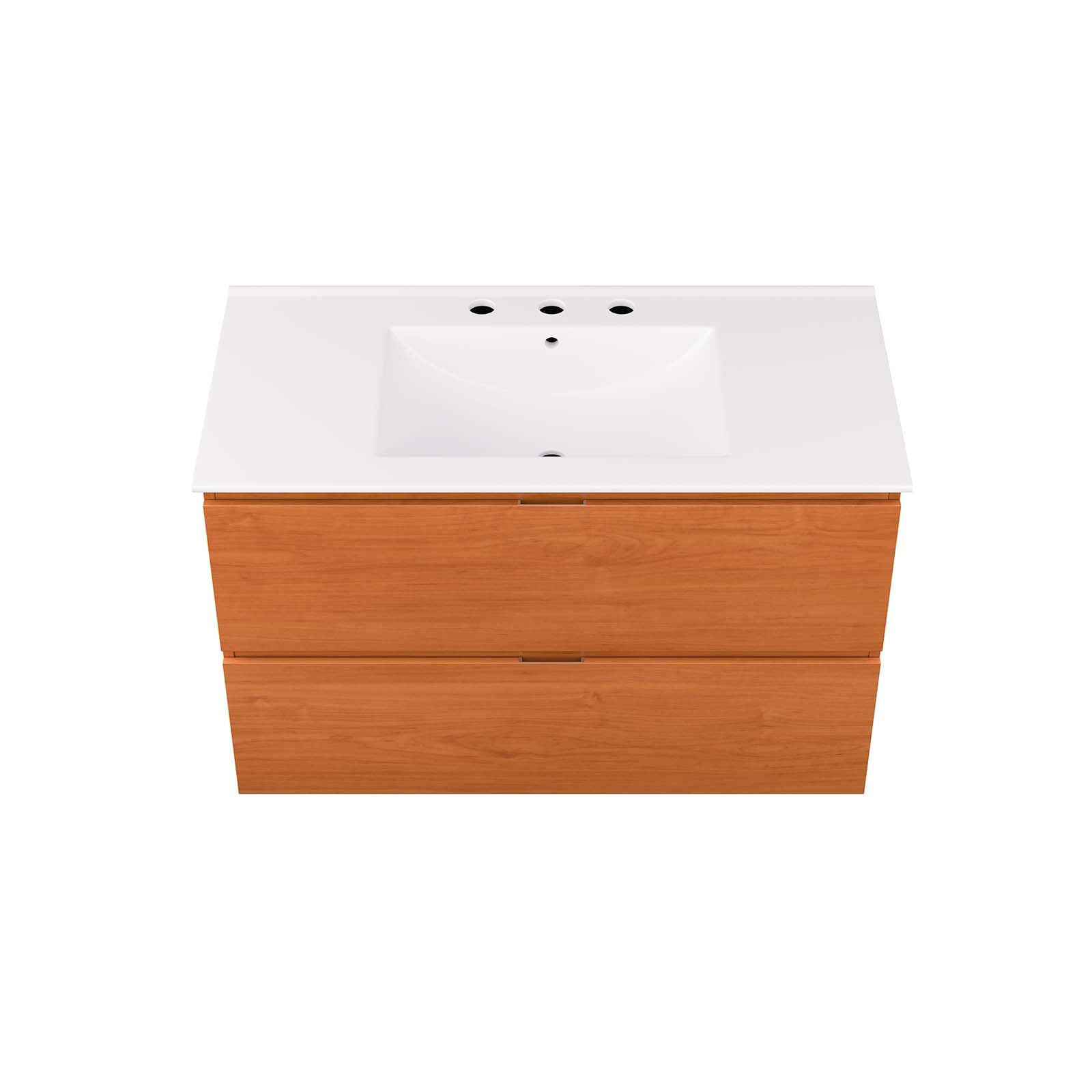 Scenic 36" Wall-Mount Bathroom Vanity by Modway
