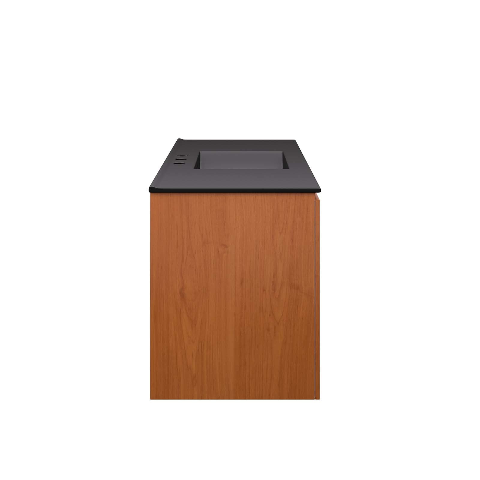 Scenic 48" Wall-Mount Bathroom Vanity by Modway