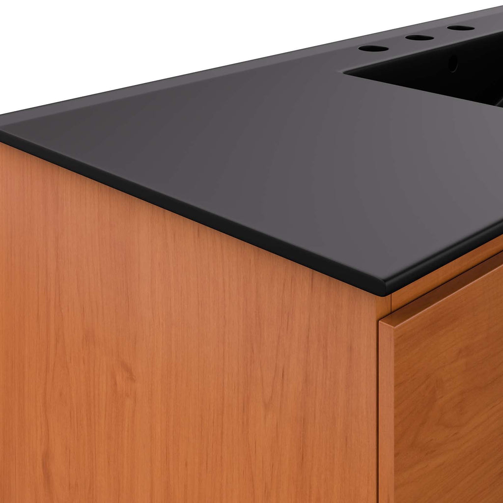 Scenic 48" Wall-Mount Bathroom Vanity by Modway