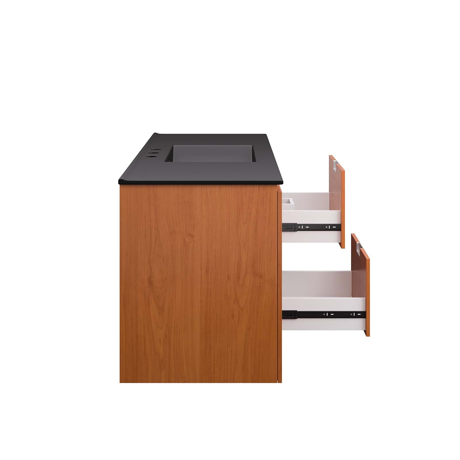 Scenic 48" Wall-Mount Bathroom Vanity by Modway