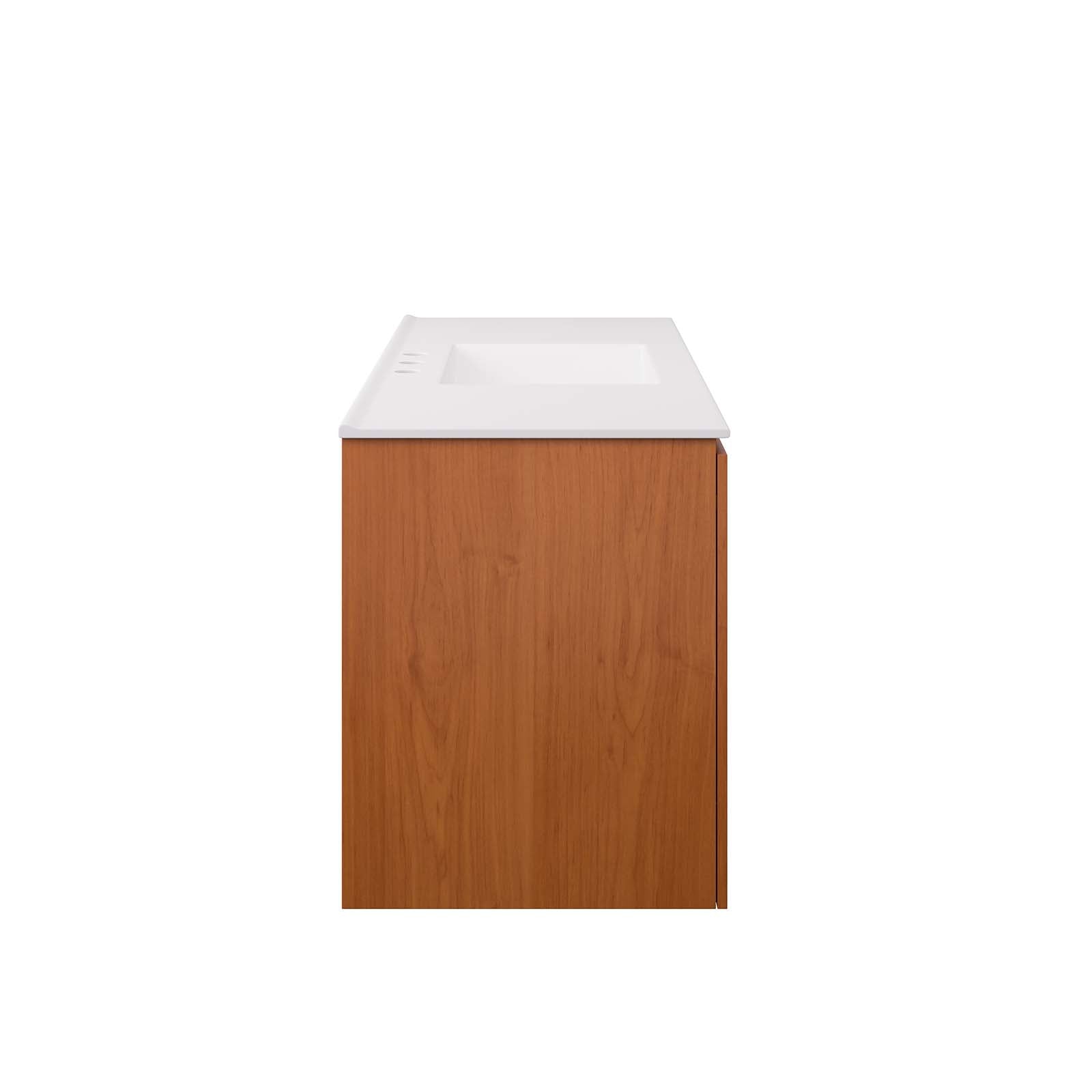 Scenic 48" Wall-Mount Bathroom Vanity by Modway