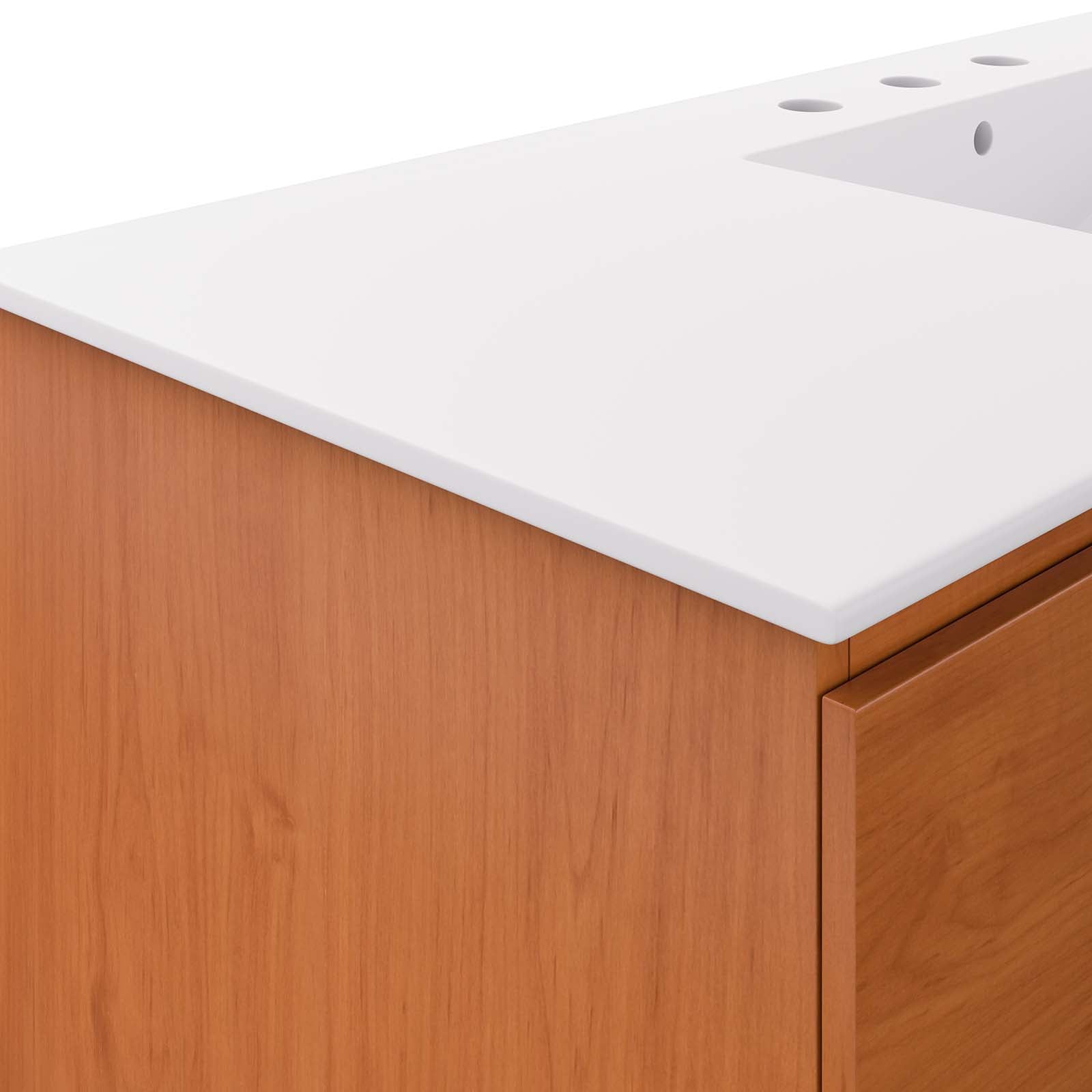 Scenic 48" Wall-Mount Bathroom Vanity by Modway