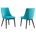 Viscount Accent Performance Velvet Dining Chairs Set of 2 by Modway