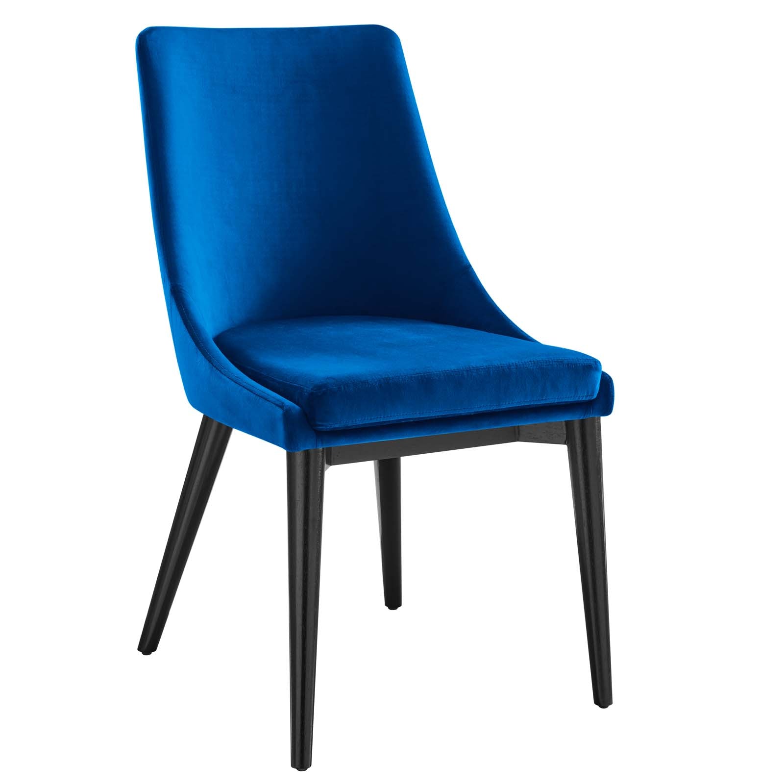 Viscount Accent Performance Velvet Dining Chairs Set of 2 by Modway
