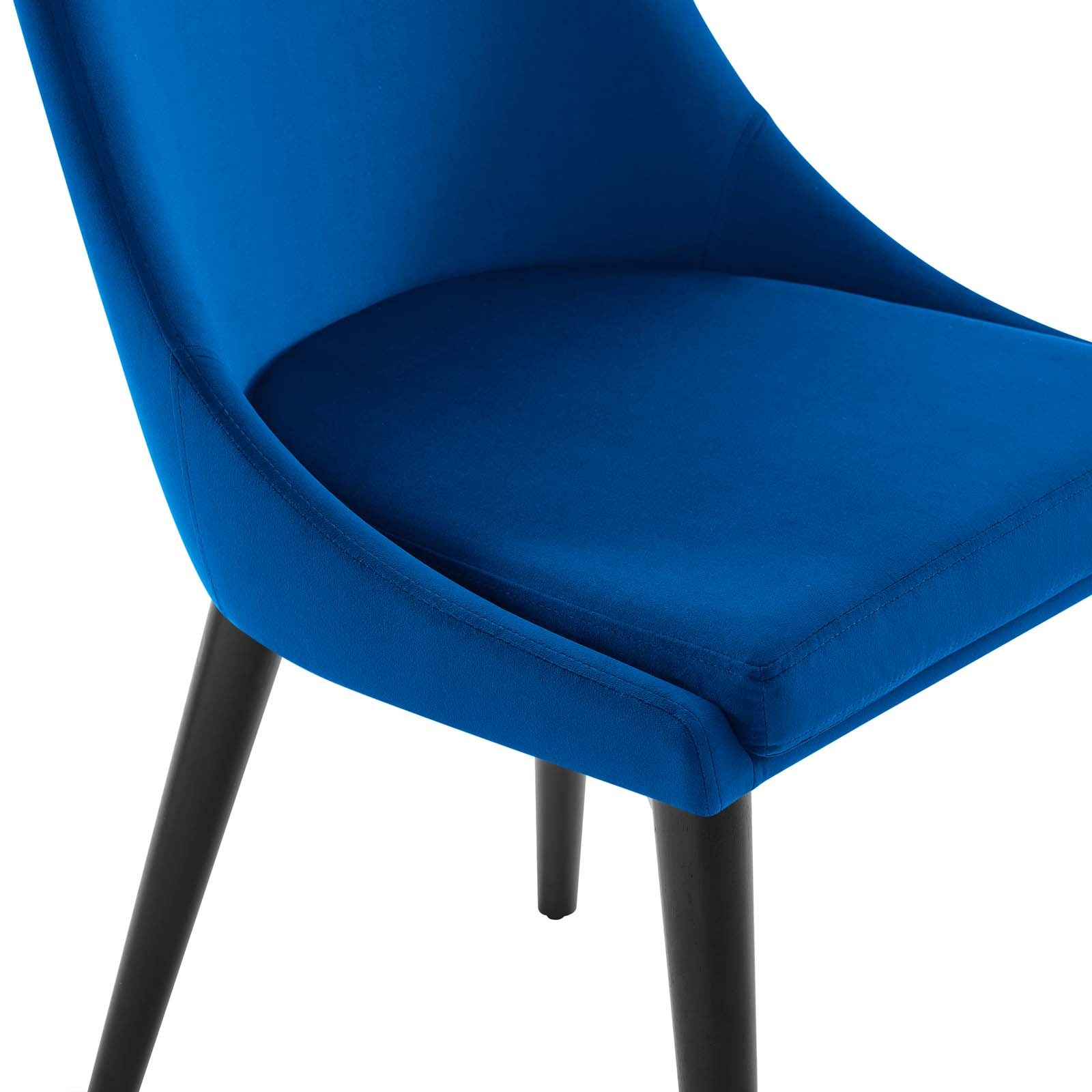 Viscount Accent Performance Velvet Dining Chairs Set of 2 by Modway