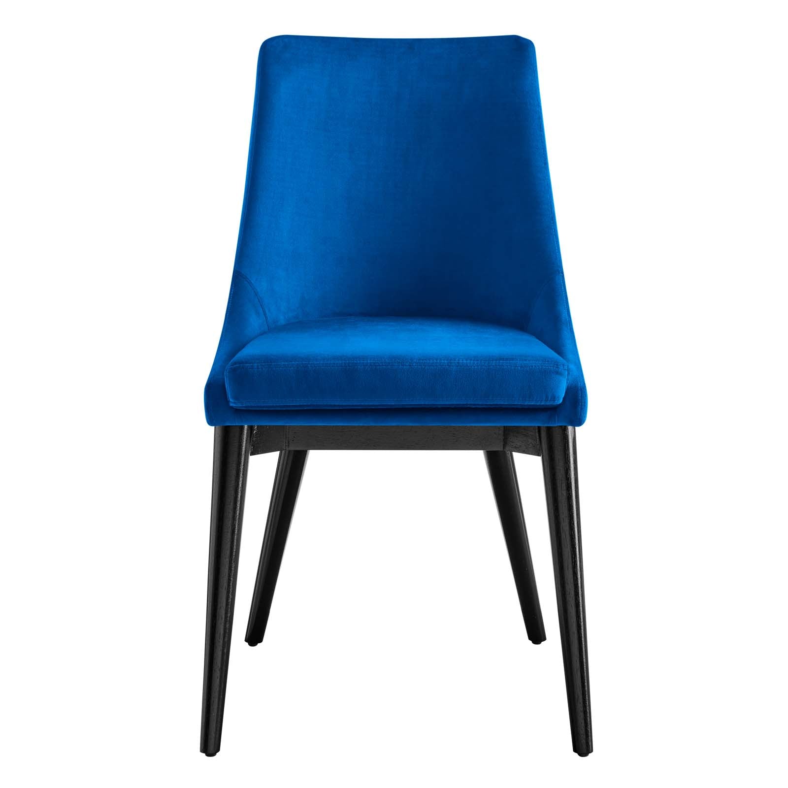 Viscount Accent Performance Velvet Dining Chairs Set of 2 by Modway