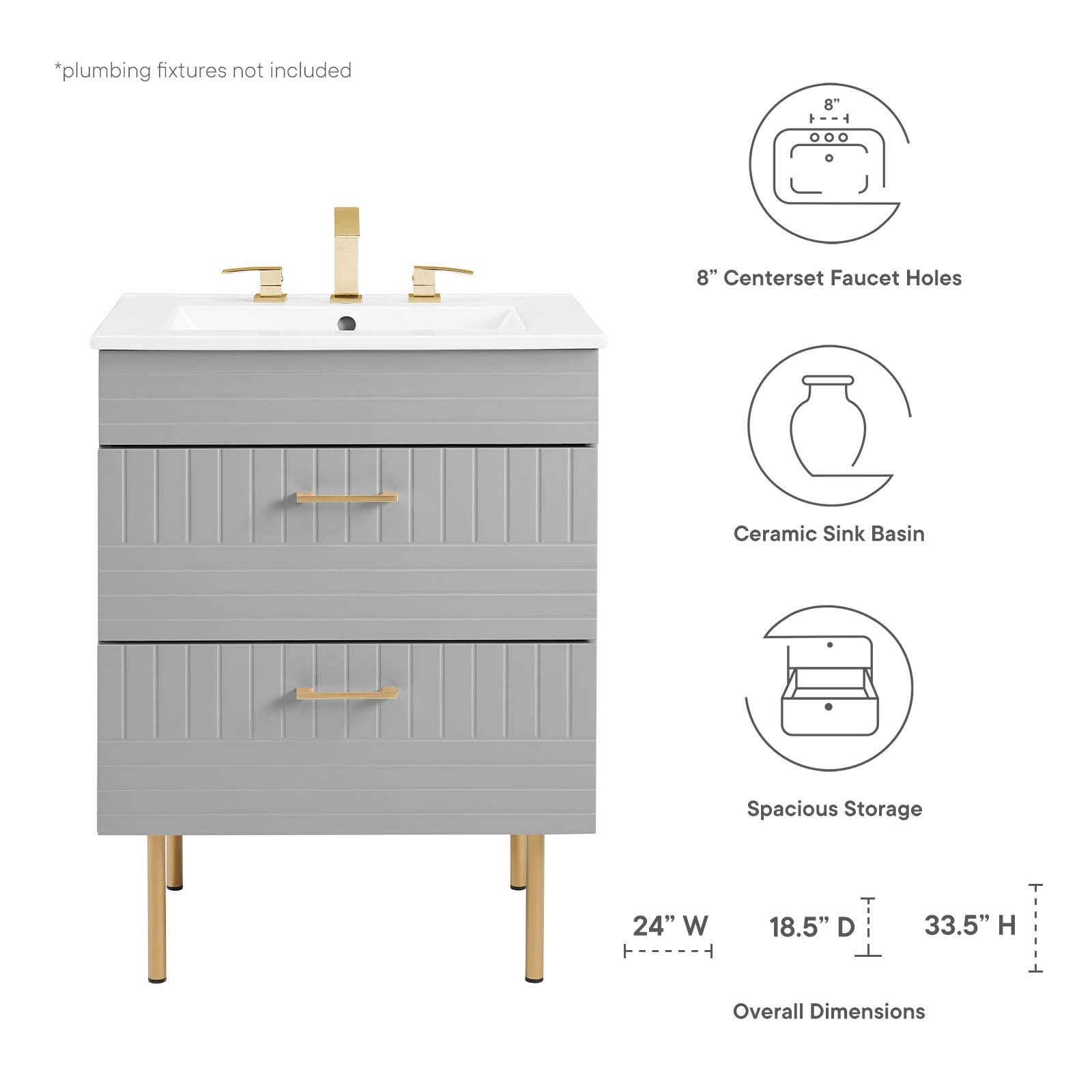 Daybreak 24" Bathroom Vanity by Modway