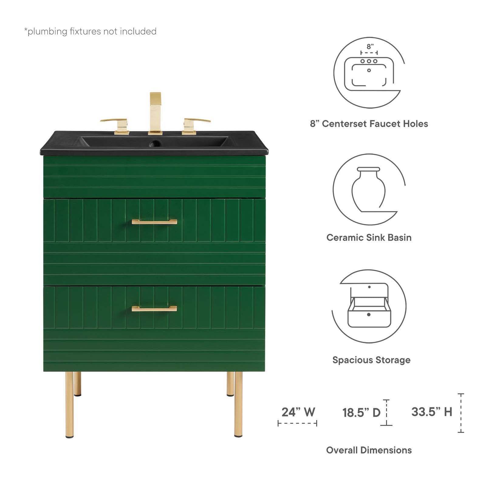 Daybreak 24" Bathroom Vanity by Modway