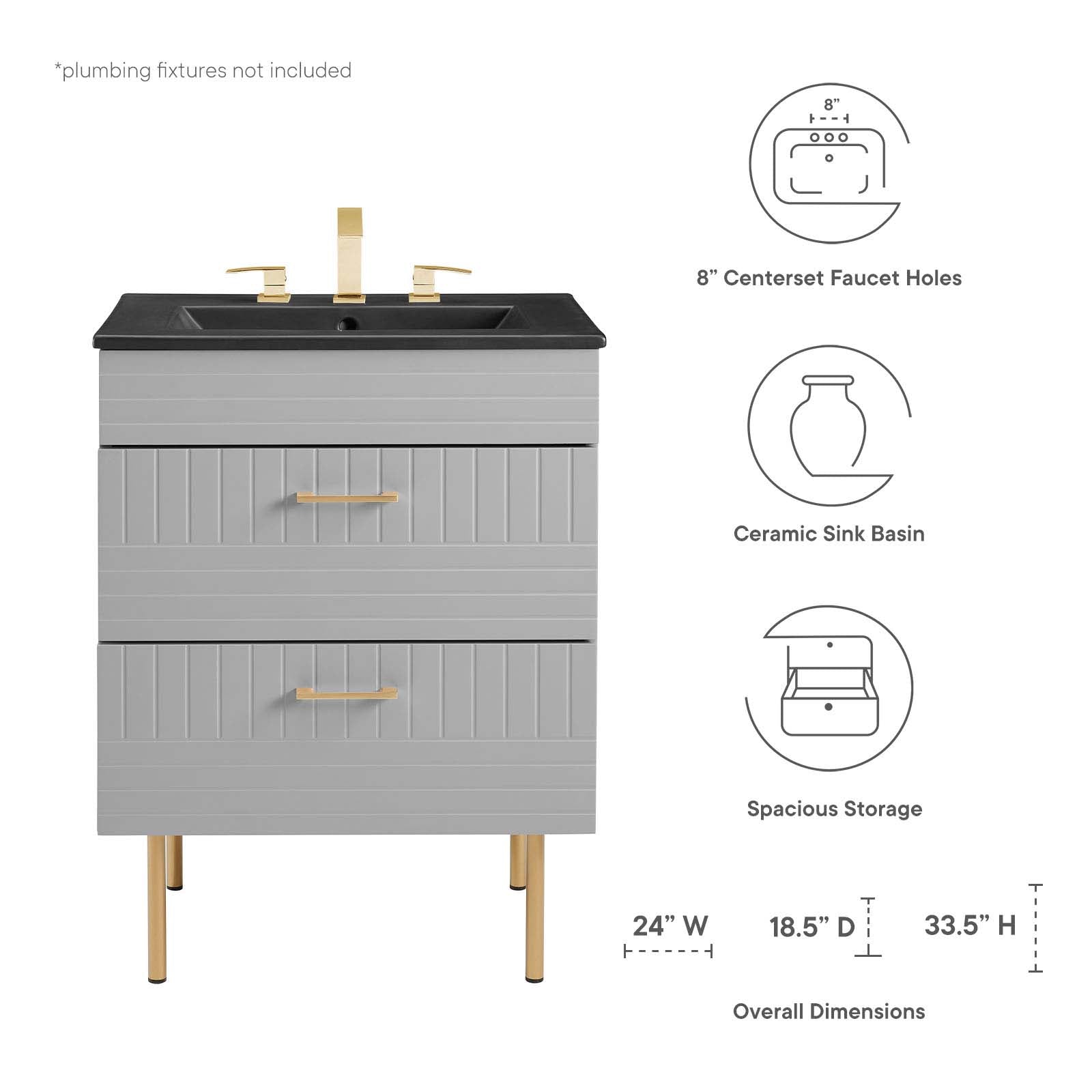 Daybreak 24" Bathroom Vanity by Modway