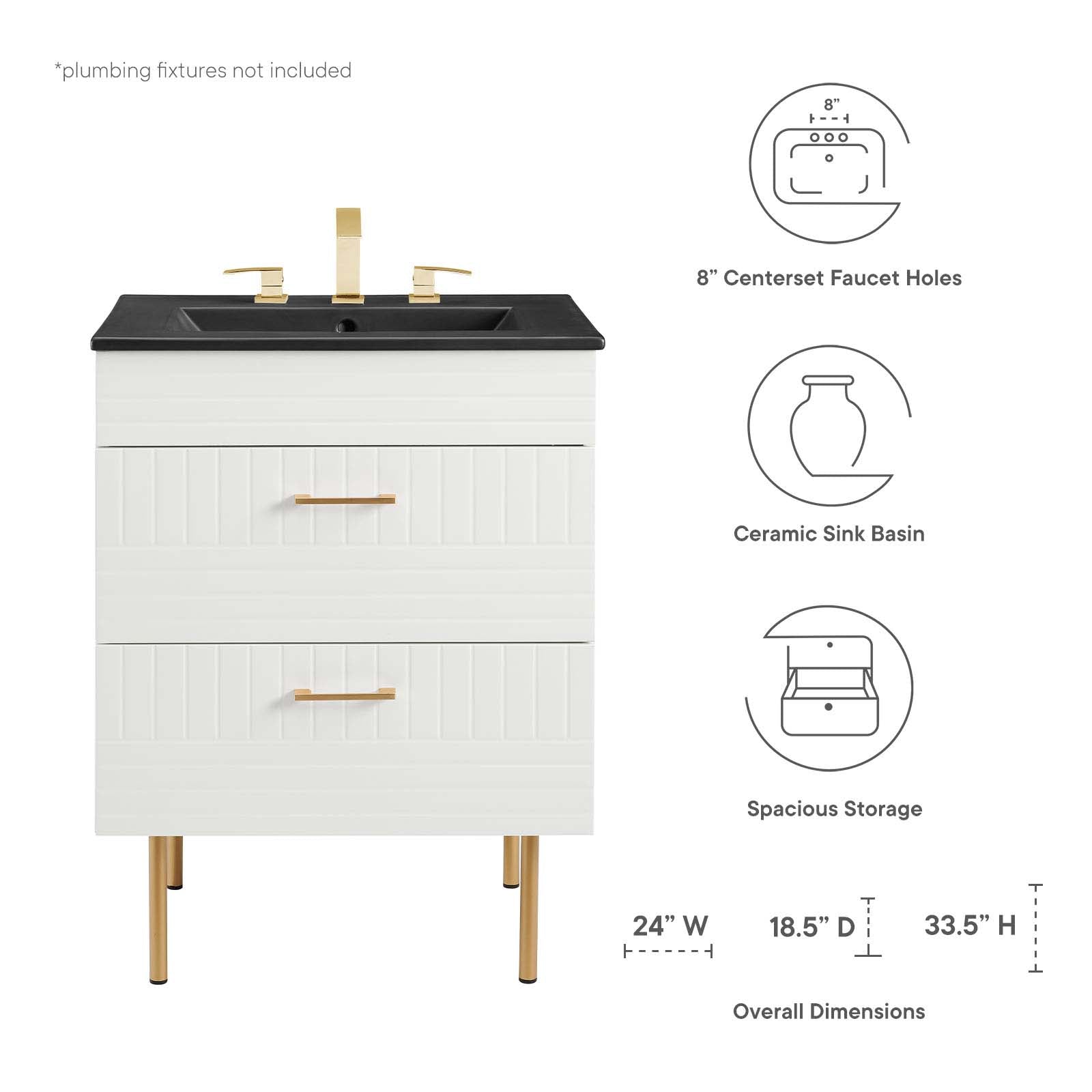 Daybreak 24" Bathroom Vanity by Modway