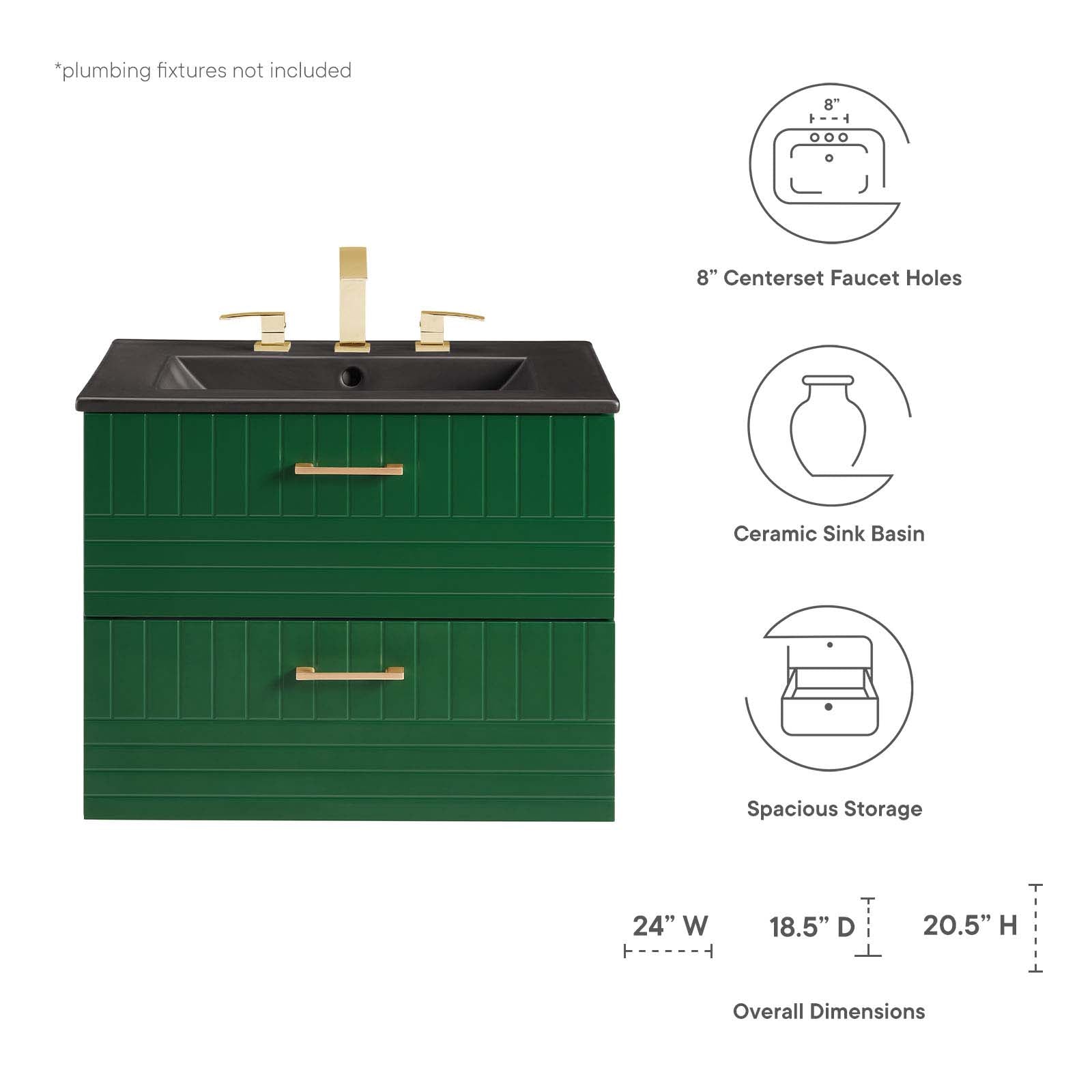Daybreak 24" Bathroom Vanity by Modway