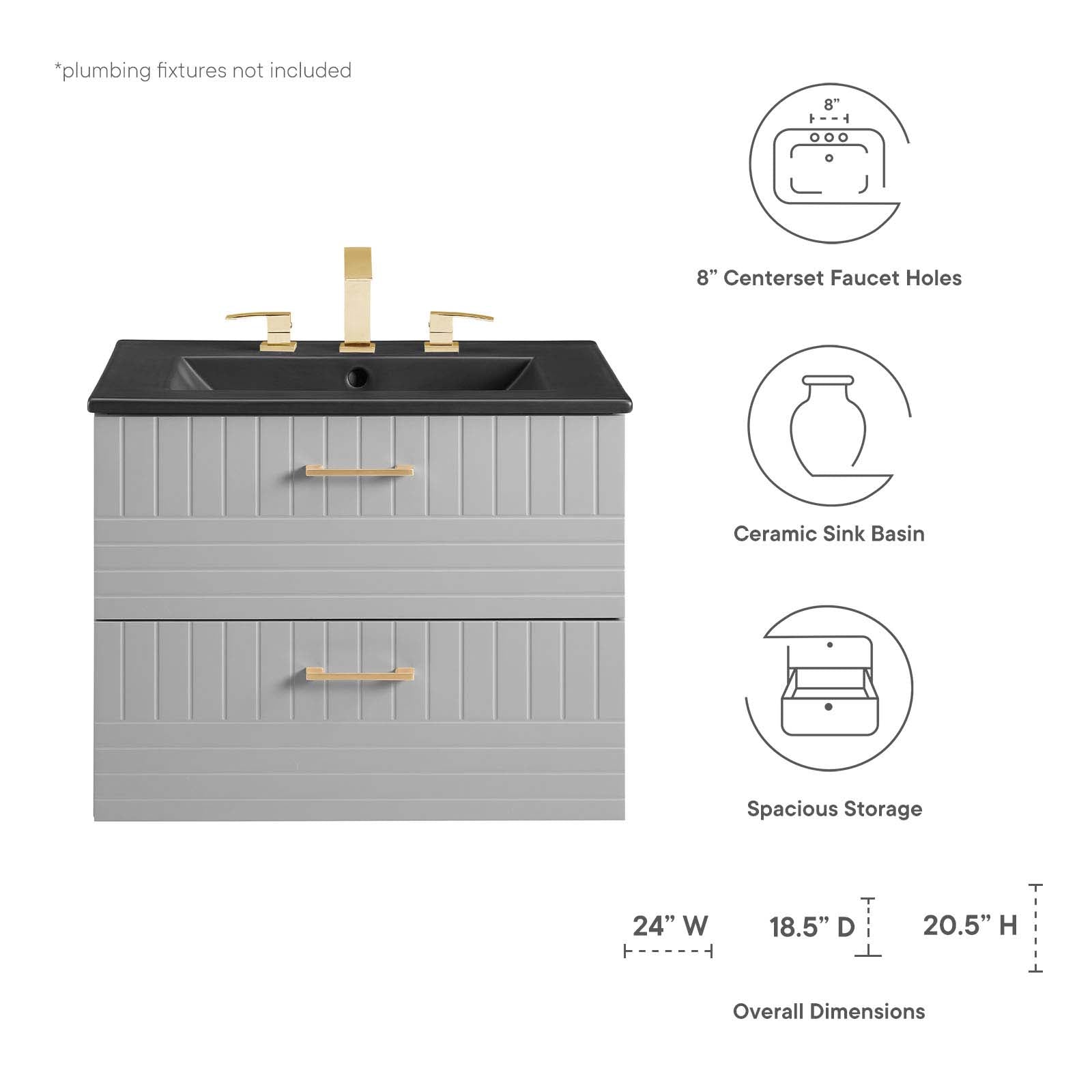 Daybreak 24" Bathroom Vanity by Modway