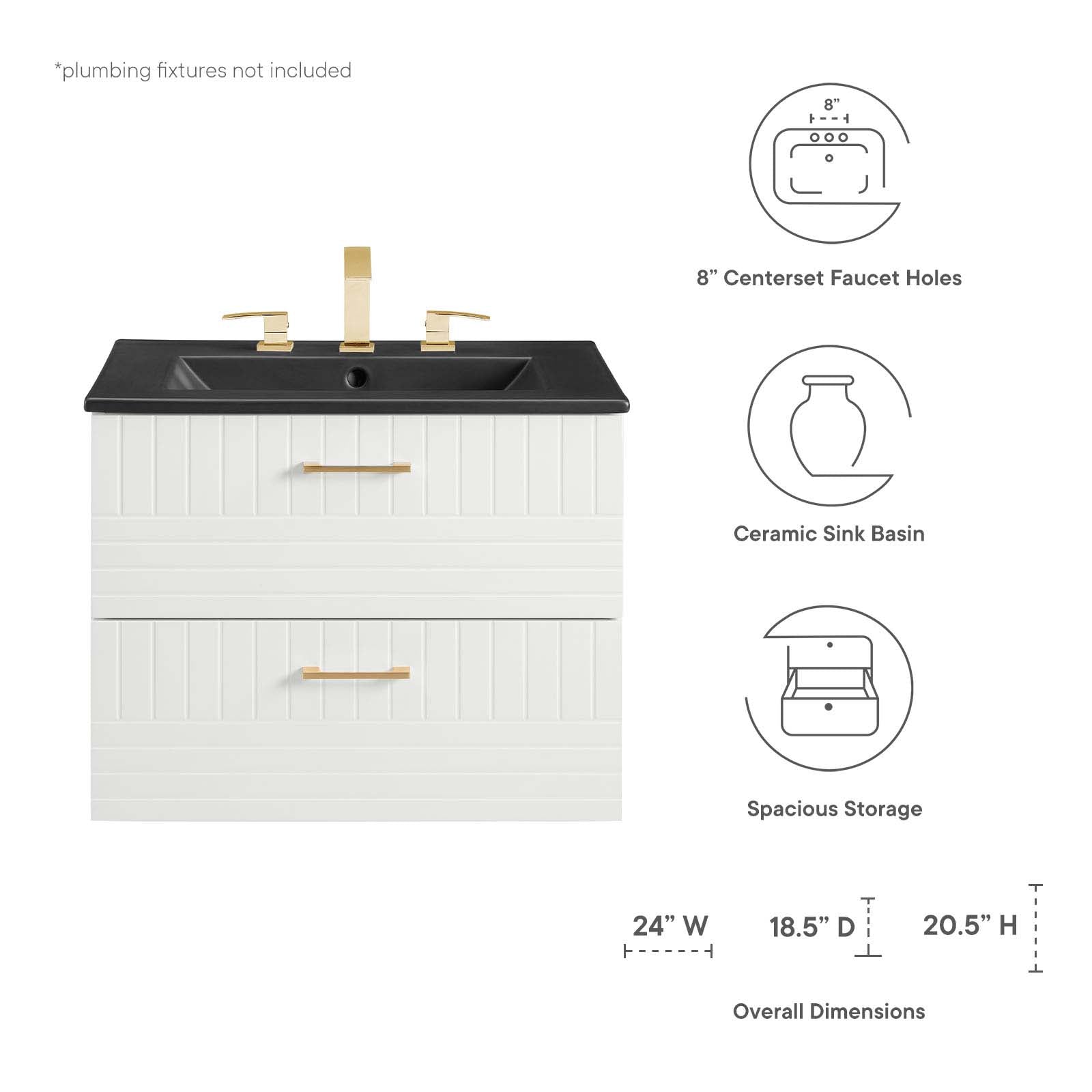 Daybreak 24" Bathroom Vanity by Modway