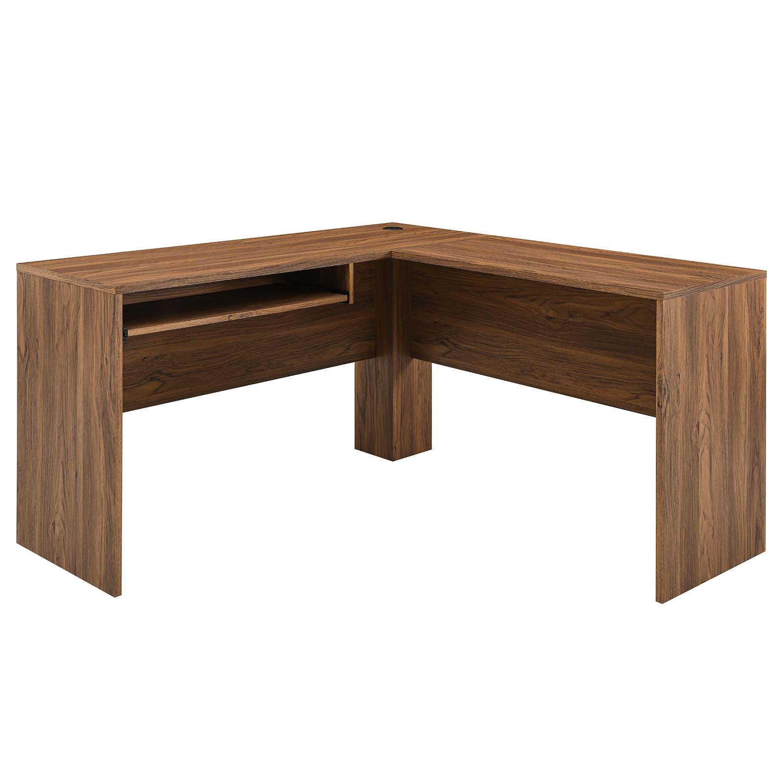 Render Wood Desk and File Cabinet Set by Modway