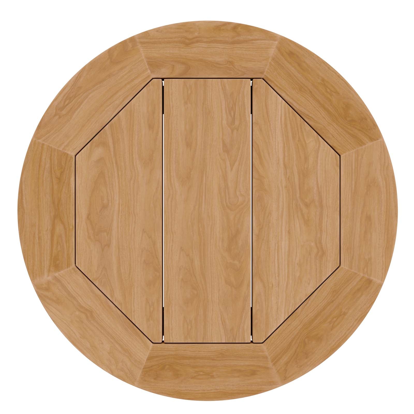 Brisbane 6-Piece Teak Wood Outdoor Patio Set by Modway