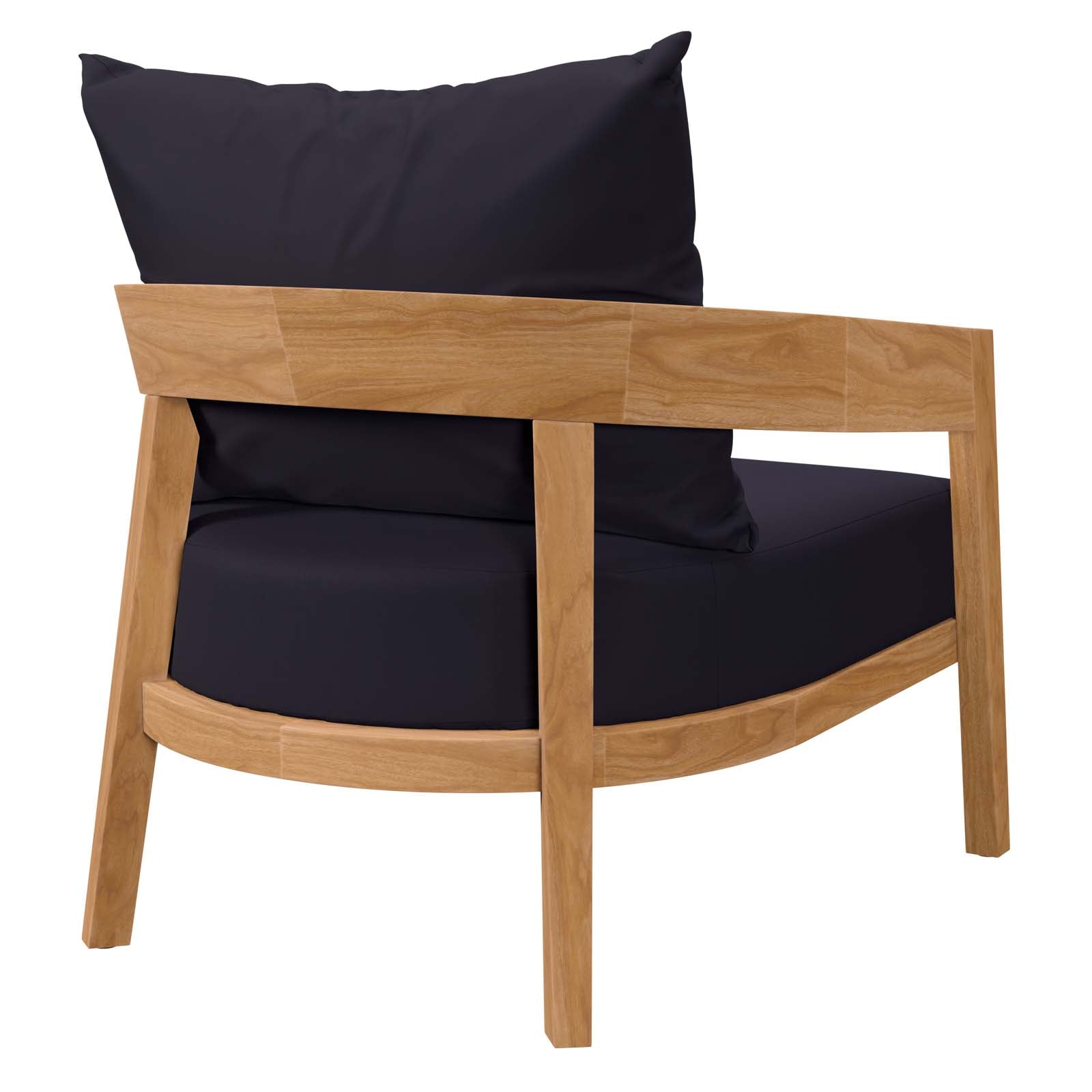 Brisbane 3-Piece Teak Wood Outdoor Patio Set by Modway