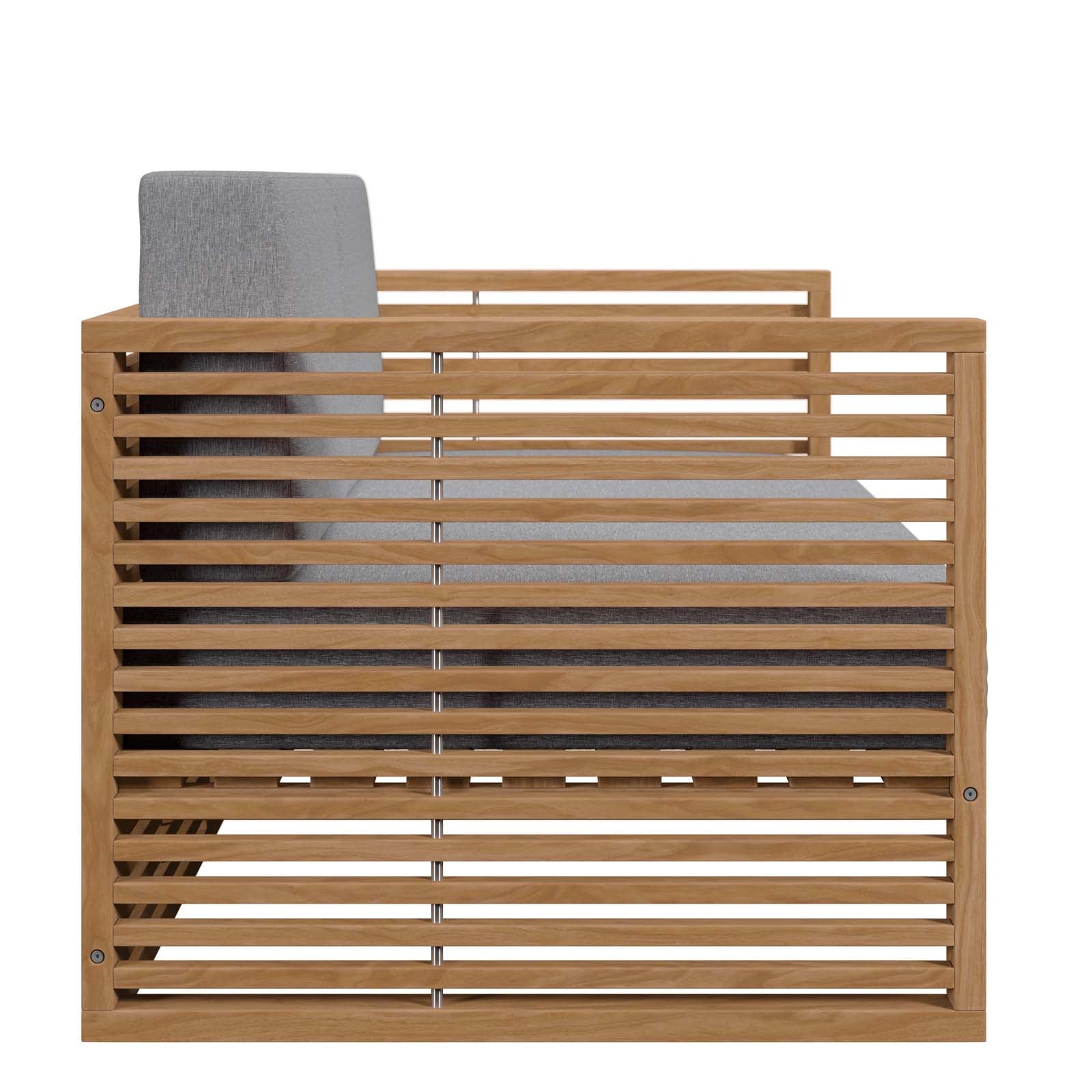Carlsbad 6-Piece Teak Wood Outdoor Patio Set by Modway