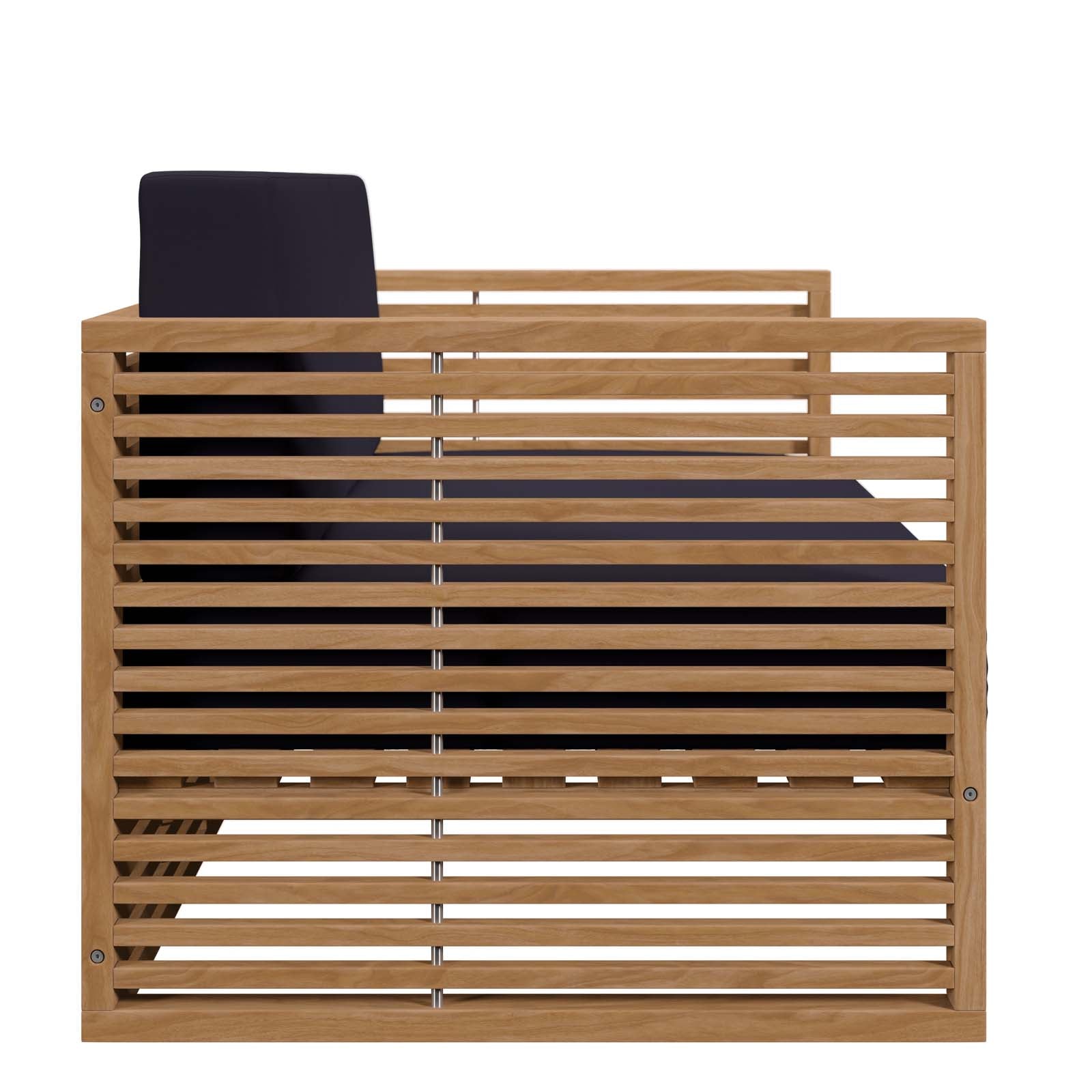 Carlsbad 6-Piece Teak Wood Outdoor Patio Set by Modway