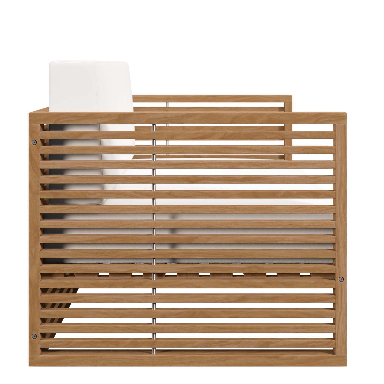 Carlsbad 6-Piece Teak Wood Outdoor Patio Set by Modway
