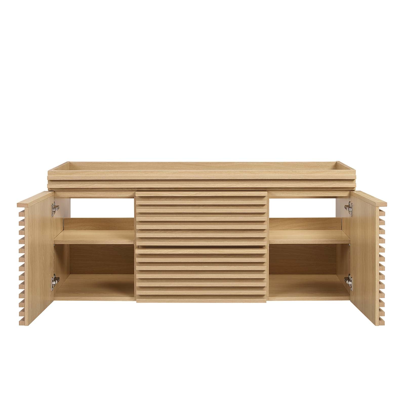 Render 48" Single Sink Compatible (Not Included) Bathroom Vanity Cabinet by Modway