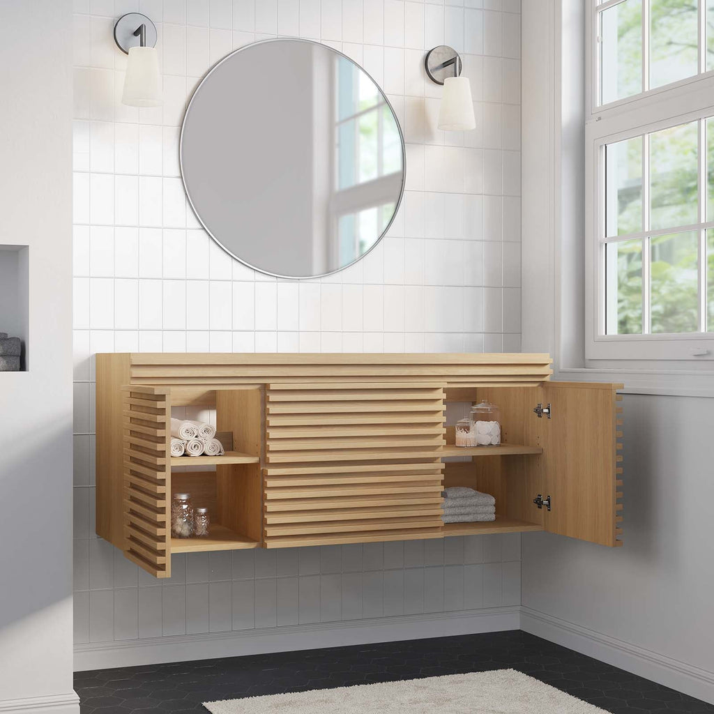 Render 48" Single Sink Compatible (Not Included) Bathroom Vanity Cabinet by Modway