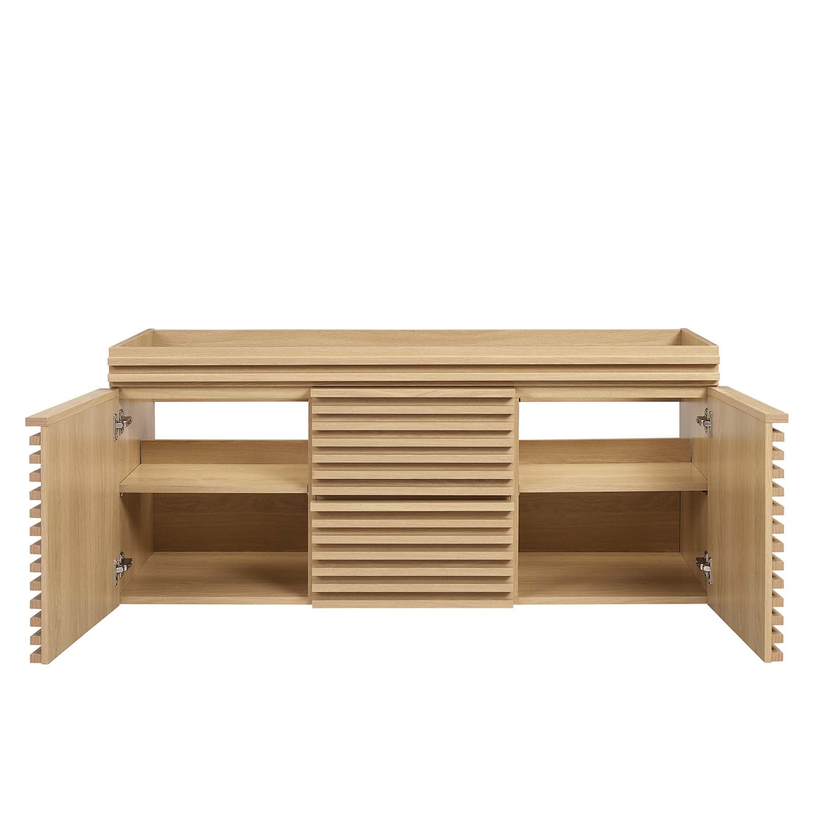 Render 48" Double Sink Compatible (Not Included) Bathroom Vanity Cabinet by Modway