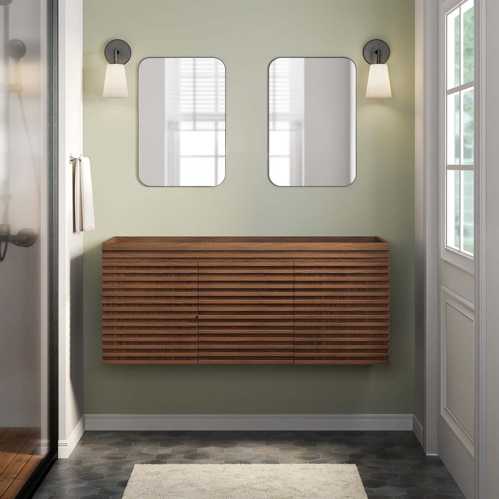 Render 48" Double Sink Compatible (Not Included) Bathroom Vanity Cabinet by Modway