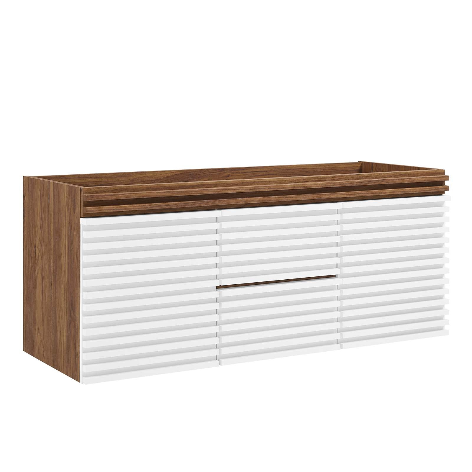 Render 48" Double Sink Compatible (Not Included) Bathroom Vanity Cabinet by Modway