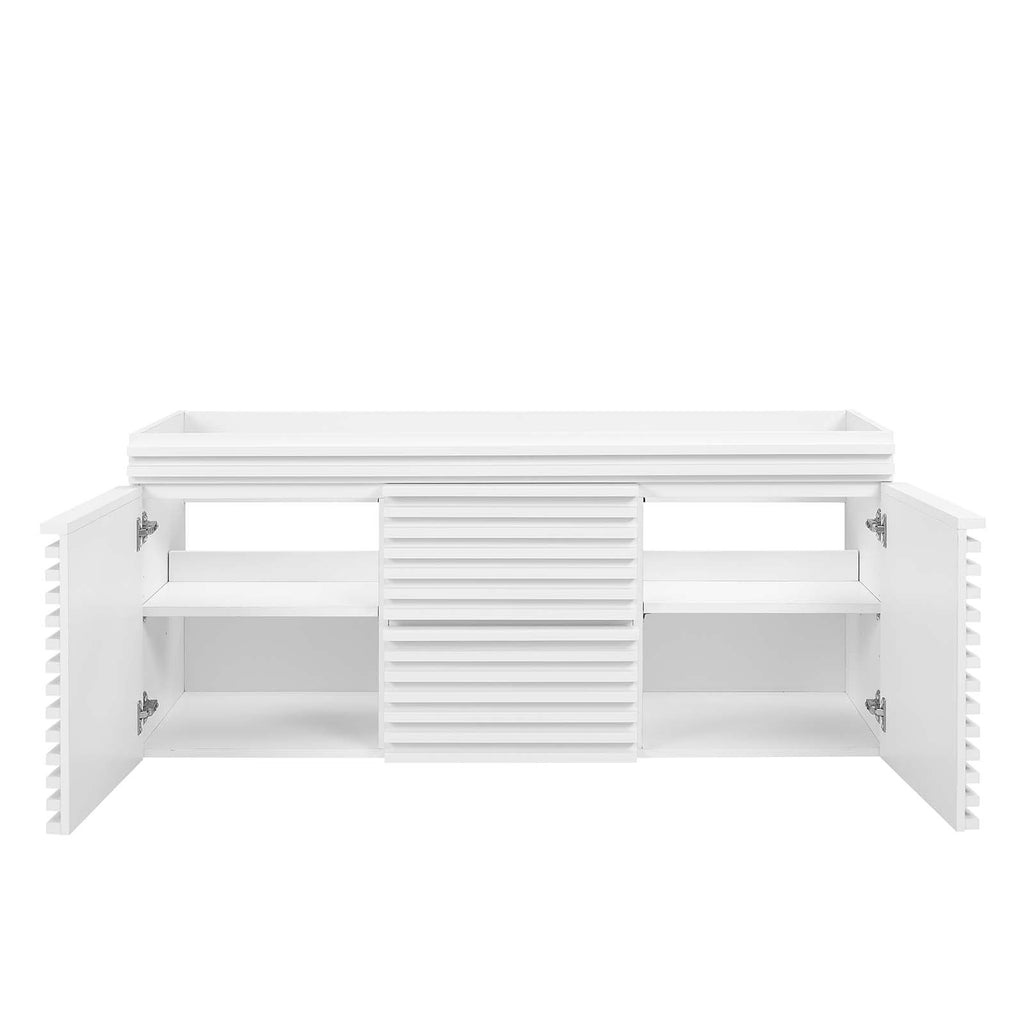 Render 48" Double Sink Compatible (Not Included) Bathroom Vanity Cabinet by Modway