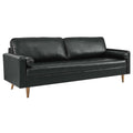 Valour 88" Leather Sofa by Modway