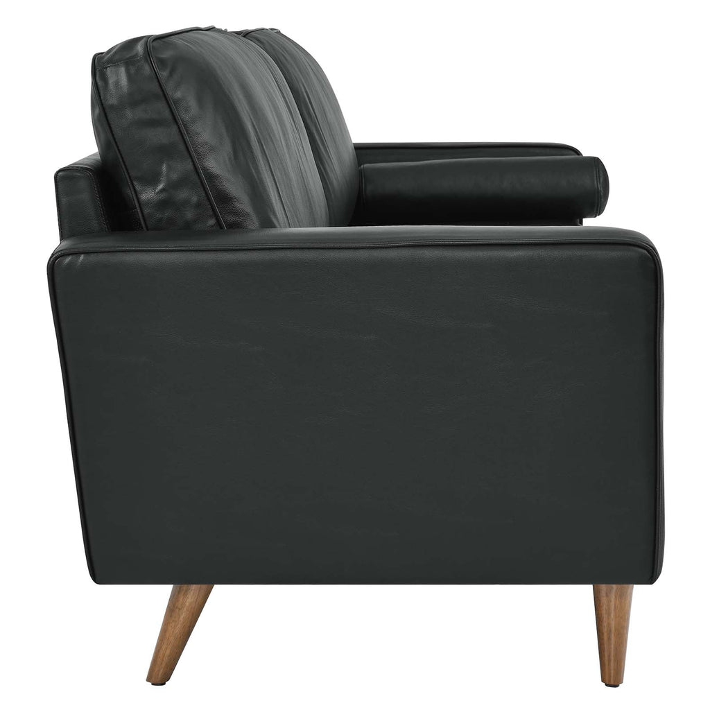 Valour 88" Leather Sofa by Modway