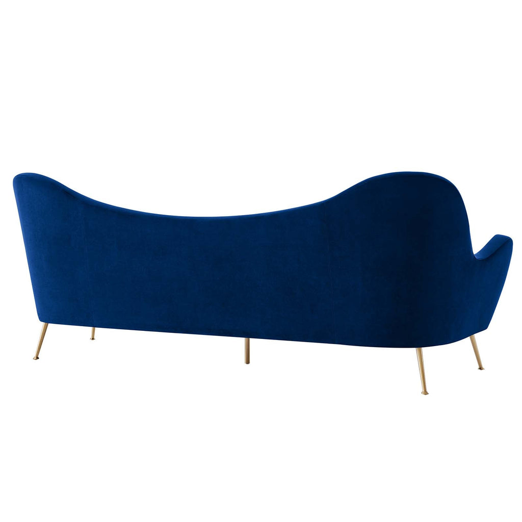 Cheshire Channel Tufted Performance Velvet Sofa by Modway