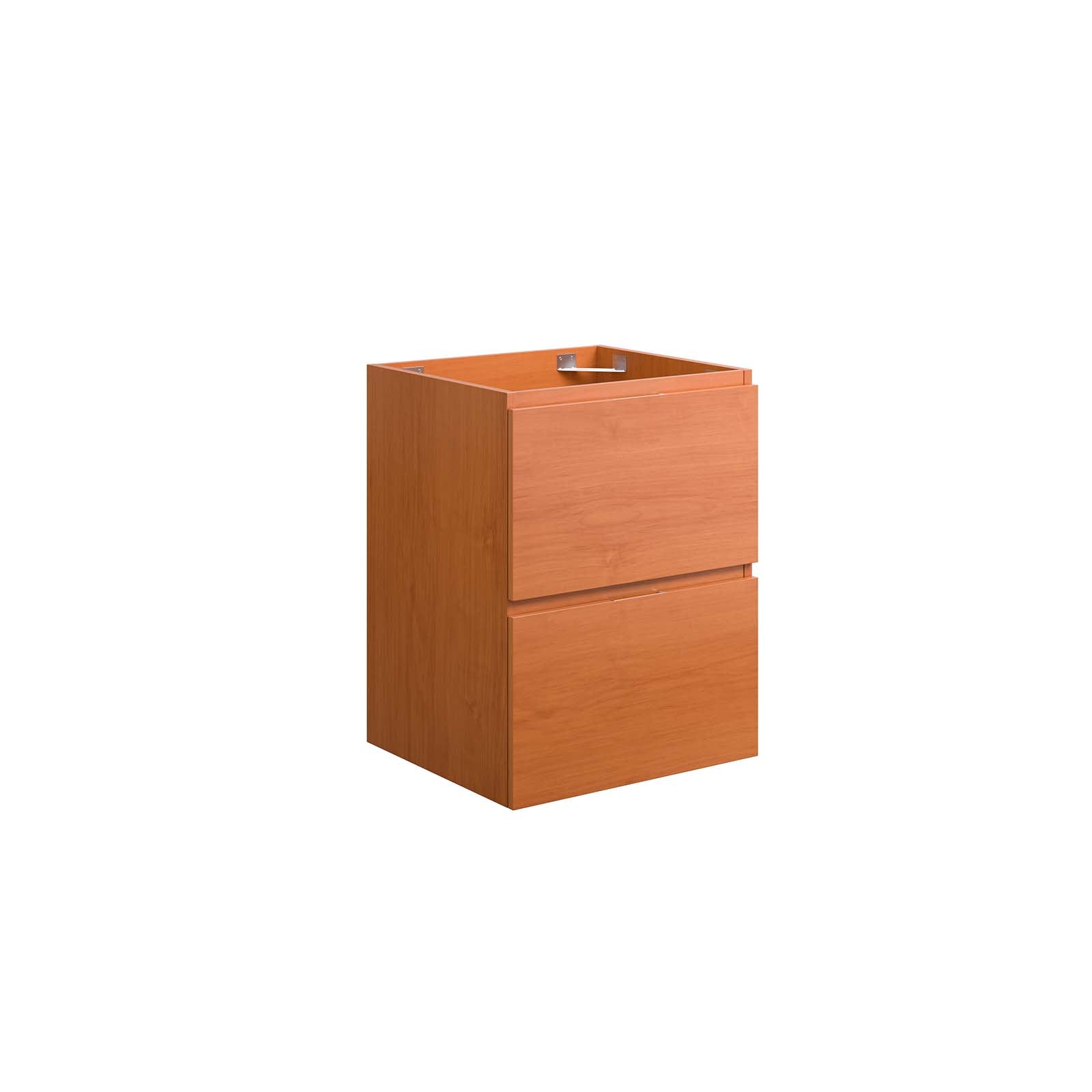 Scenic 18" Wall-Mount Bathroom Vanity Cabinet (Sink Basin Not Included) by Modway