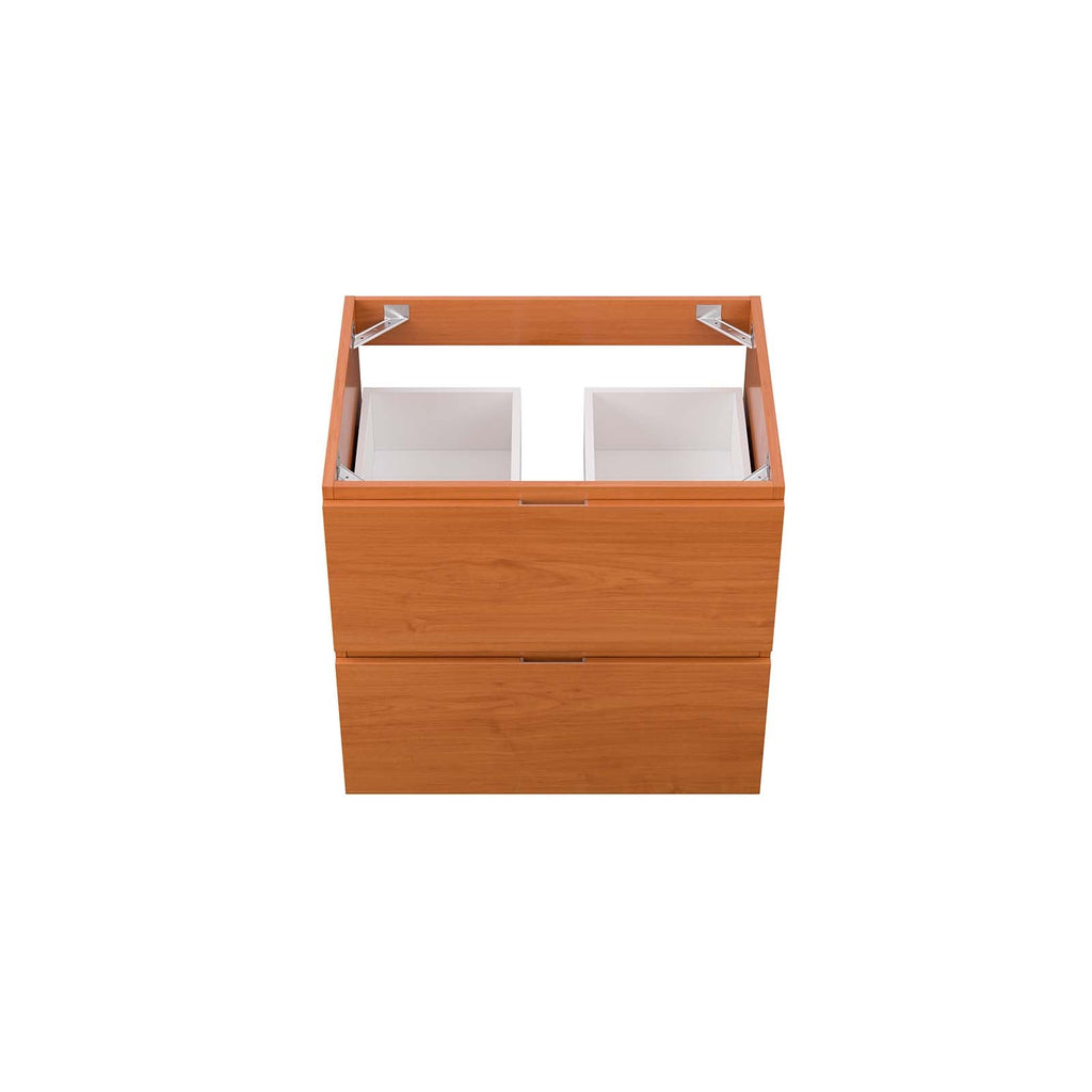 Scenic 24" Wall-Mount Bathroom Vanity Cabinet (Sink Basin Not Included) by Modway