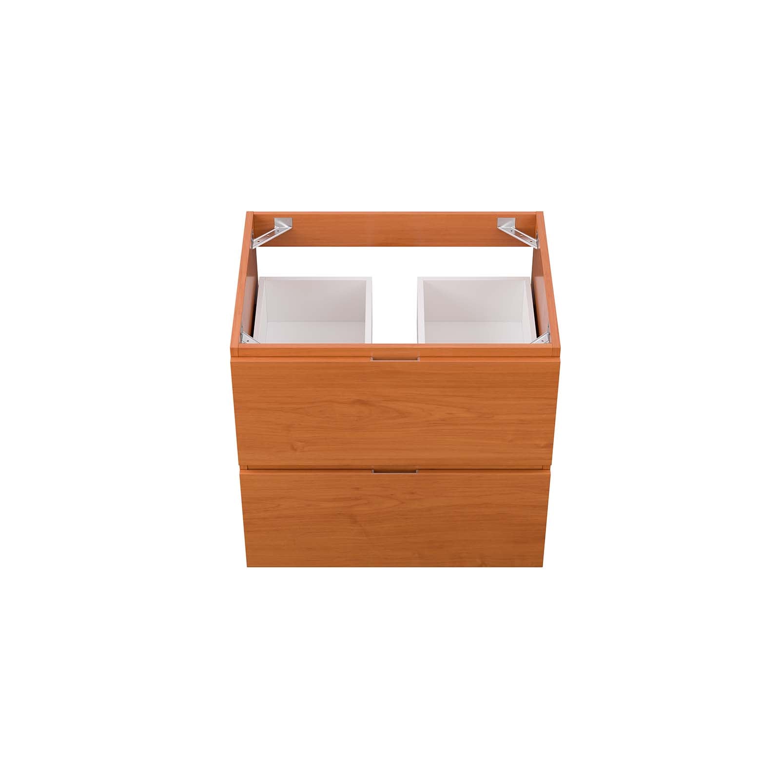 Scenic 24" Wall-Mount Bathroom Vanity Cabinet (Sink Basin Not Included) by Modway