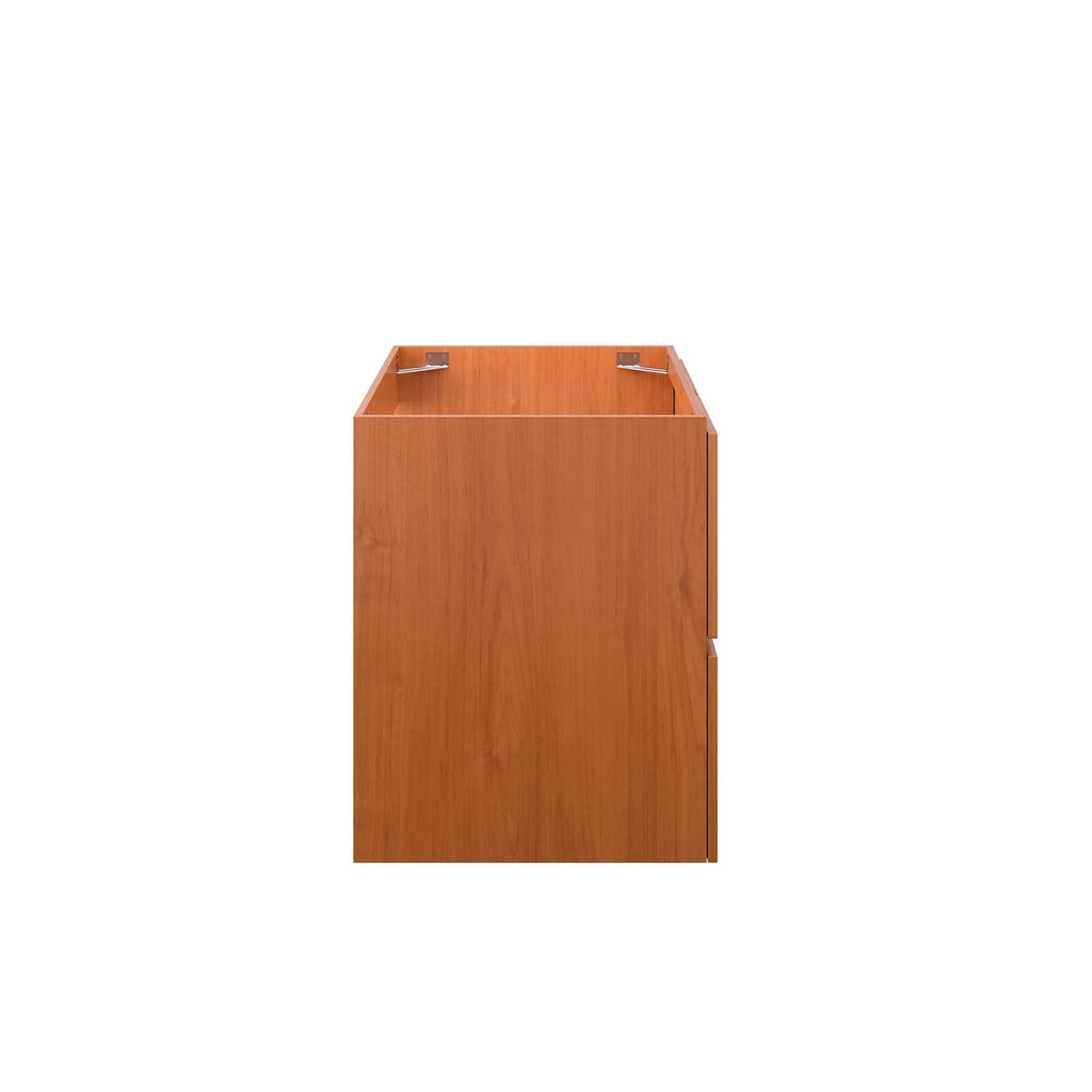 Scenic 30" Wall-Mount Bathroom Vanity Cabinet (Sink Basin Not Included) by Modway
