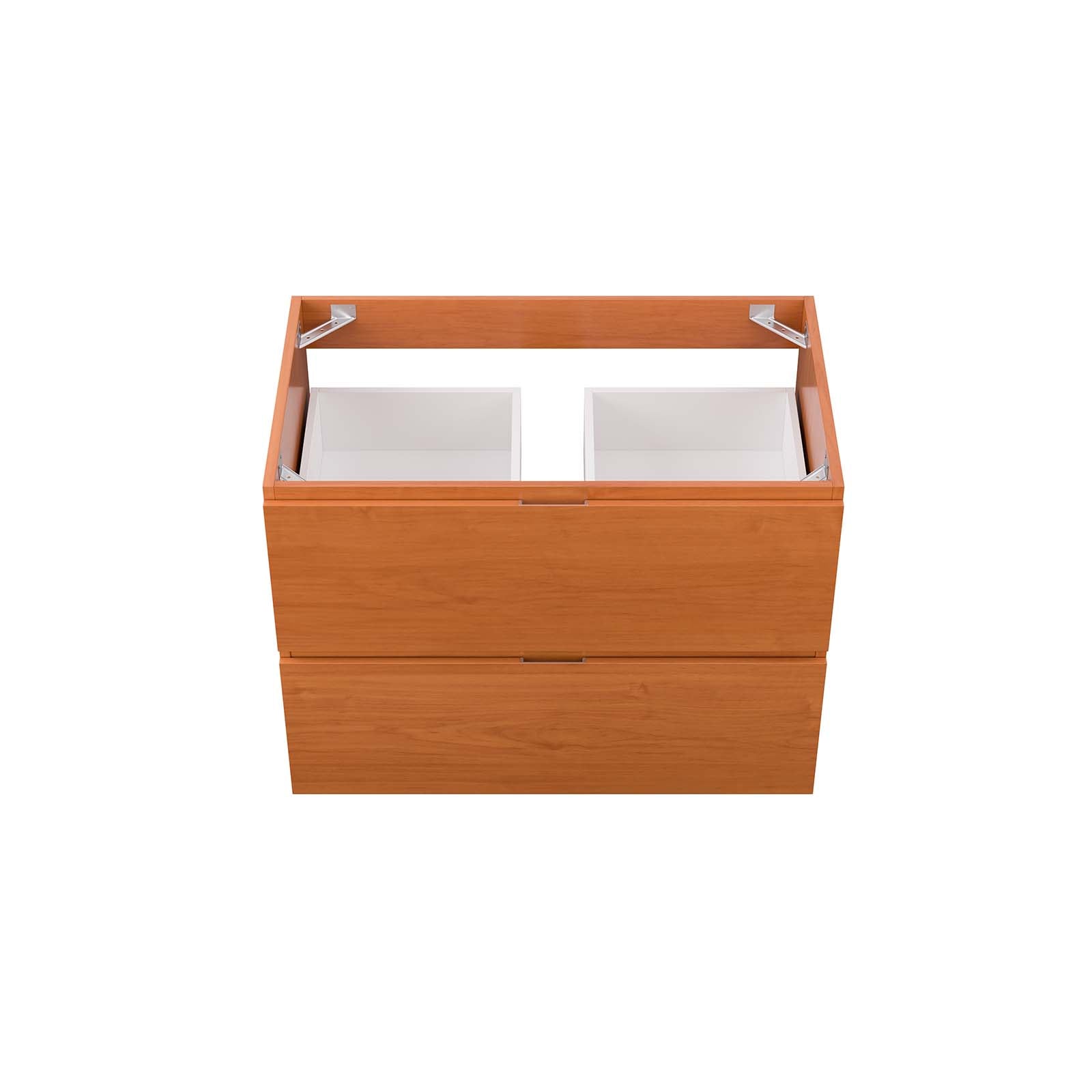 Scenic 30" Wall-Mount Bathroom Vanity Cabinet (Sink Basin Not Included) by Modway