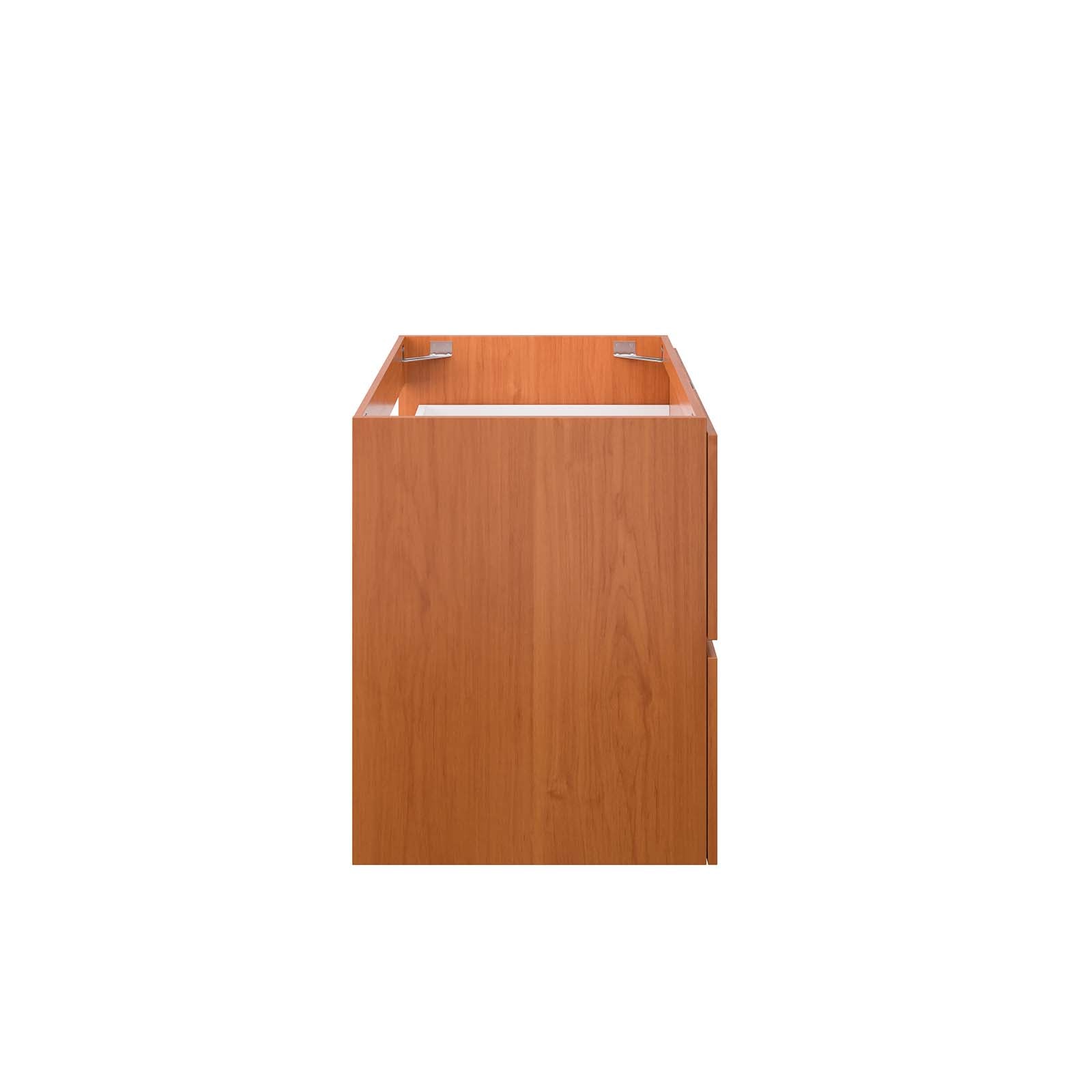 Scenic 36" Wall-Mount Bathroom Vanity Cabinet (Sink Basin Not Included) by Modway