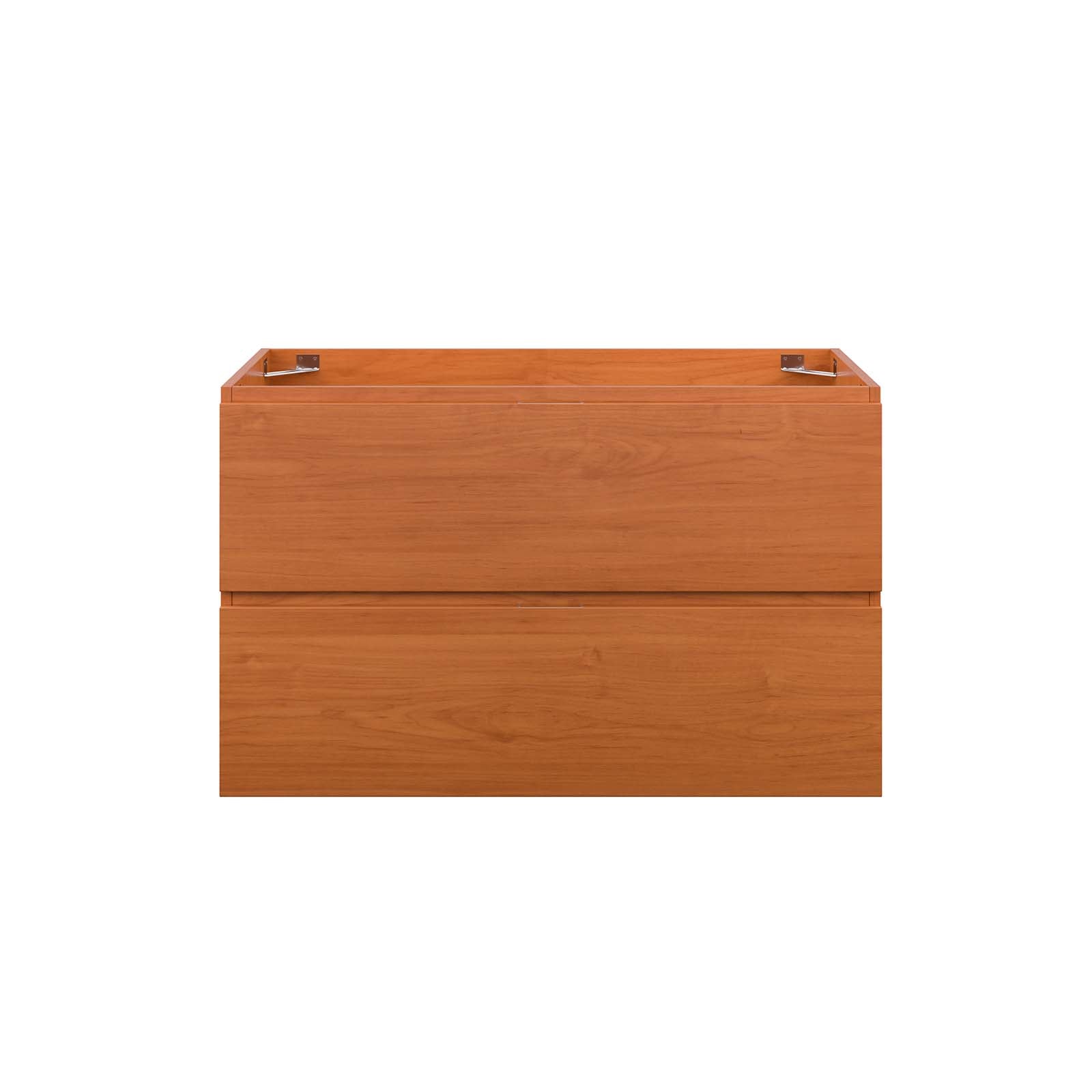Scenic 36" Wall-Mount Bathroom Vanity Cabinet (Sink Basin Not Included) by Modway