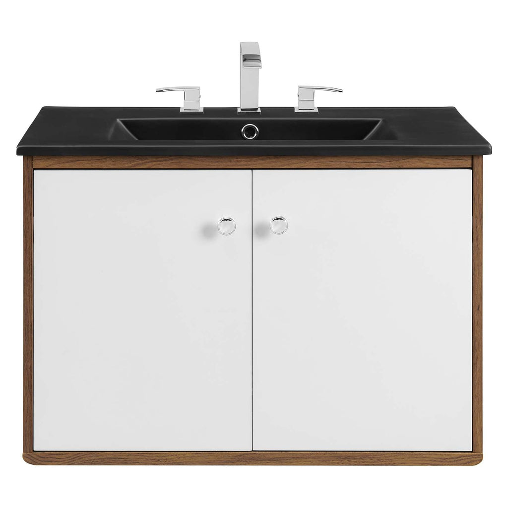 Transmit 30" Wall-Mount Bathroom Vanity by Modway