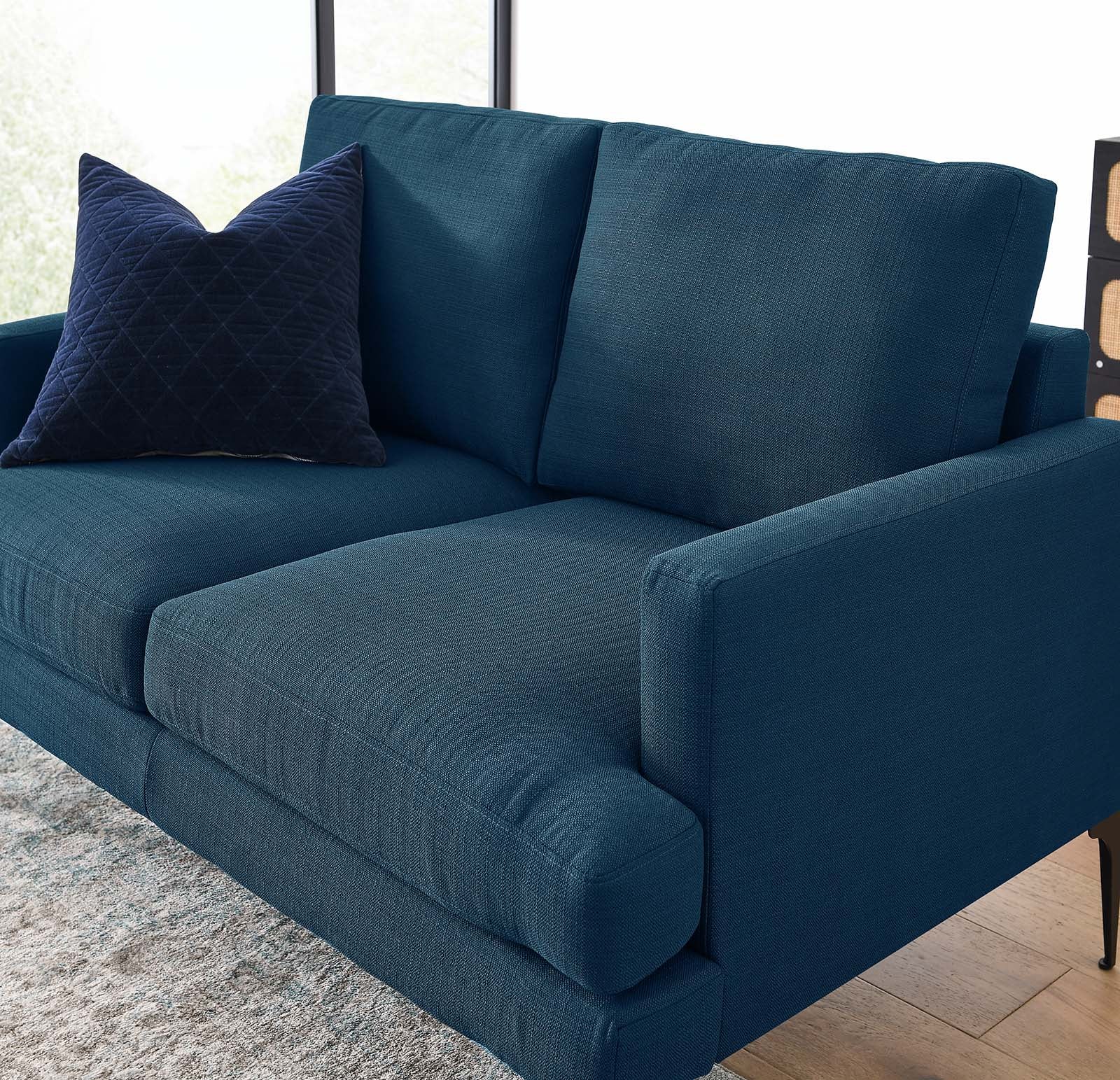 Evermore Upholstered Fabric Loveseat by Modway