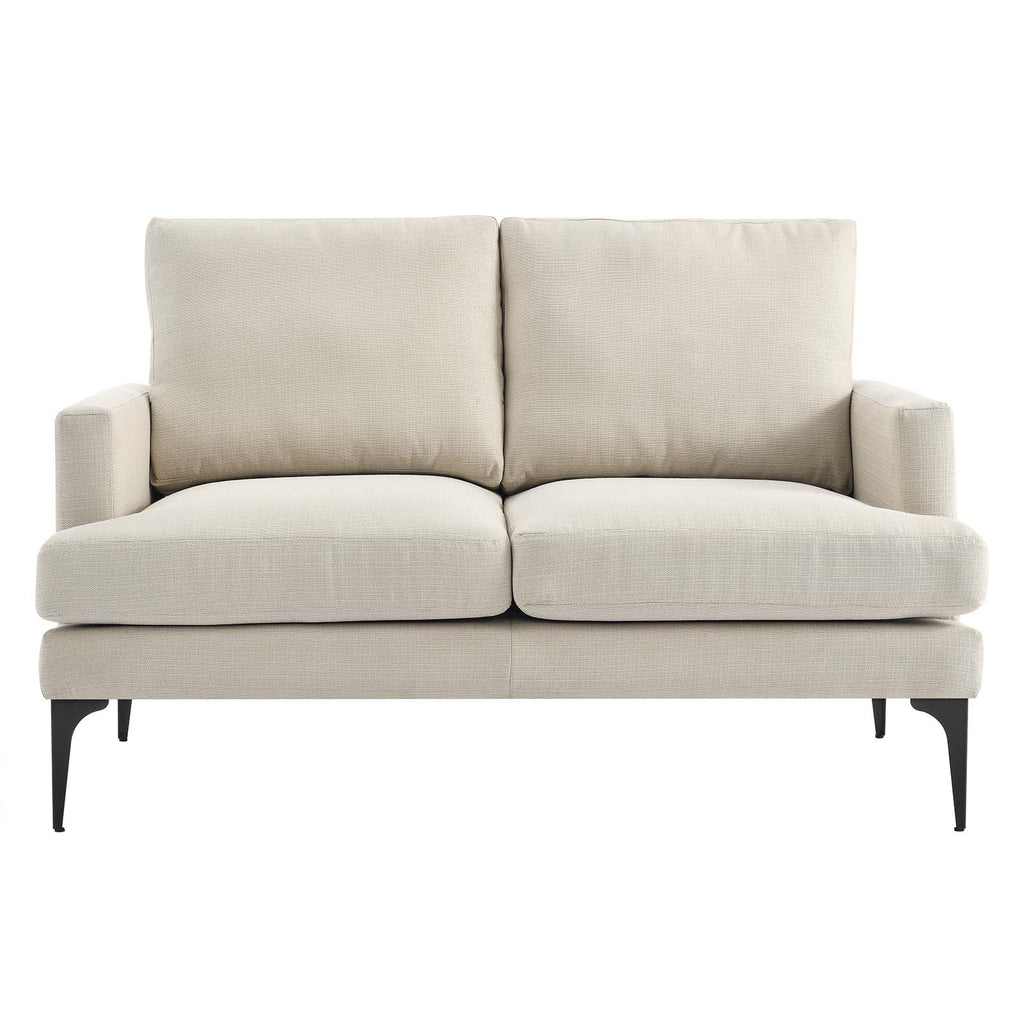 Evermore Upholstered Fabric Loveseat by Modway