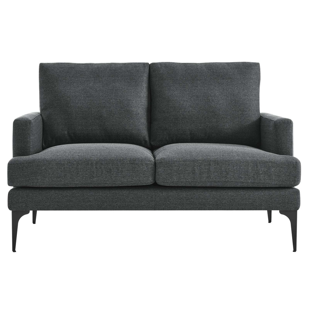 Evermore Upholstered Fabric Loveseat by Modway