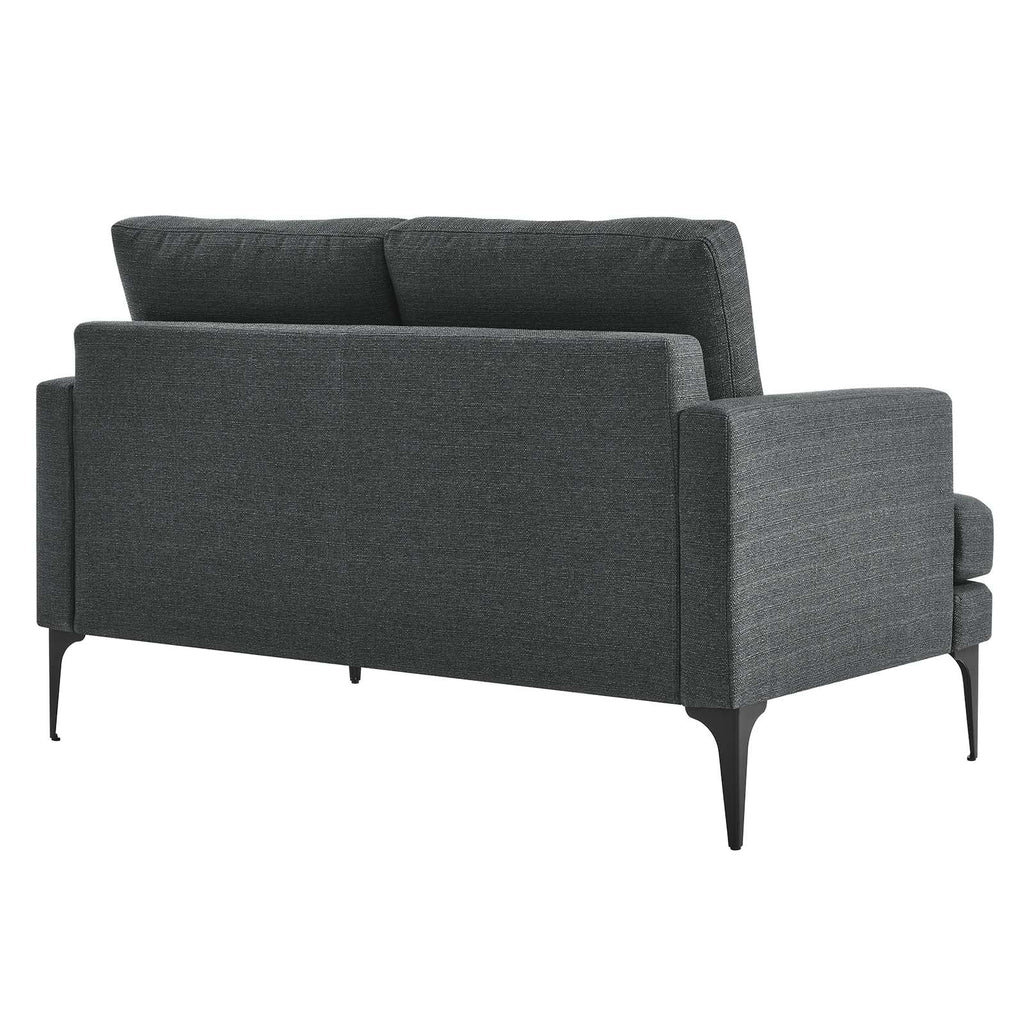 Evermore Upholstered Fabric Loveseat by Modway