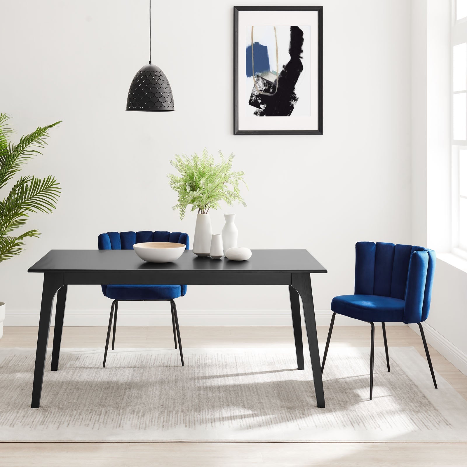 Juxtapose 63Ó Rectangle Dining Table by Modway