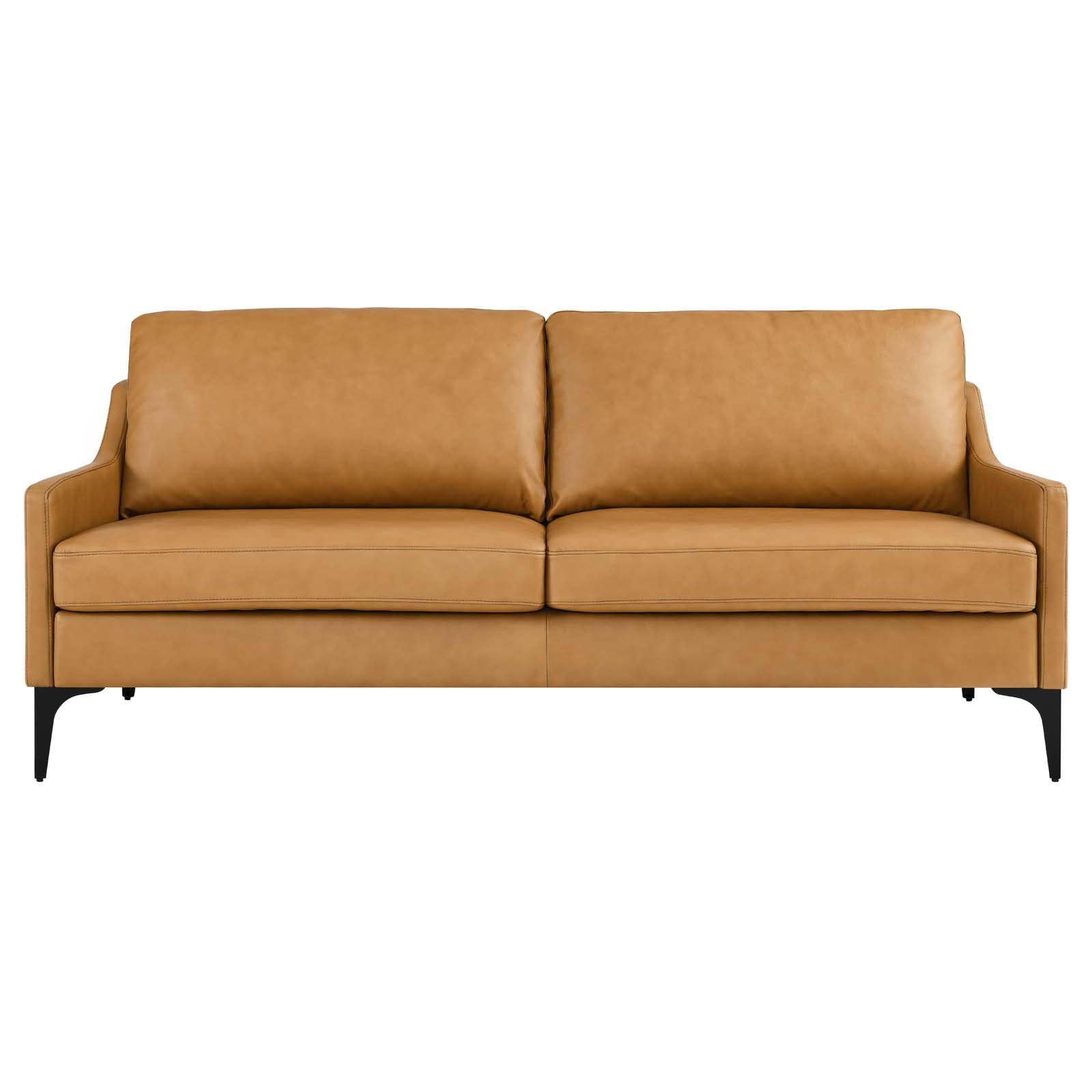 Corland Leather Sofa by Modway